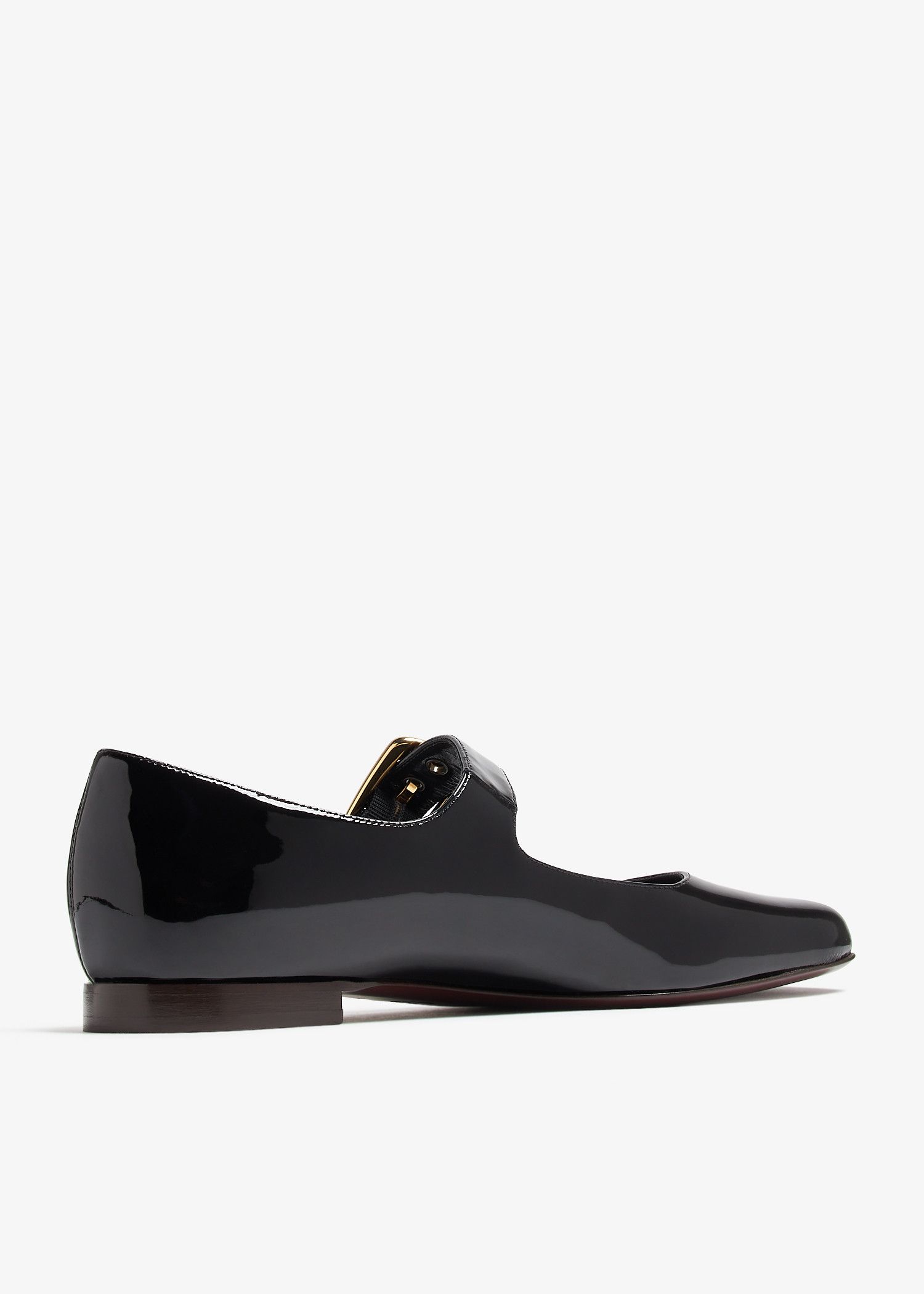 Chloe o1s22i1n0425 Polly Ballerina Flats in Black Size US 10 / IT 40 - 3 Thumbnail