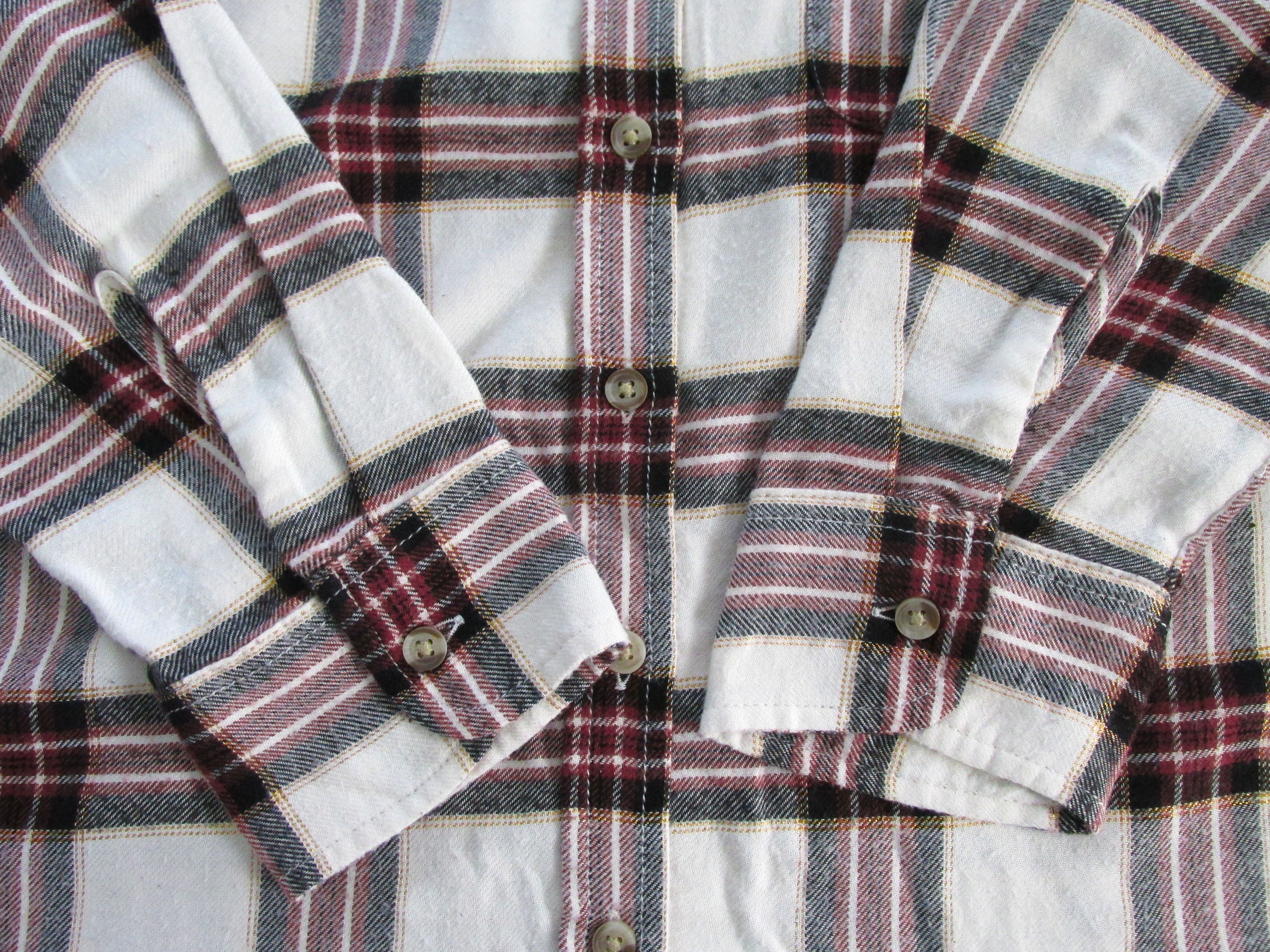 Other Terra & Sky Women's Soft Flannel Shirt Size 0X (14W) Size XL / US 12-14 / IT 48-50 - 4 Thumbnail