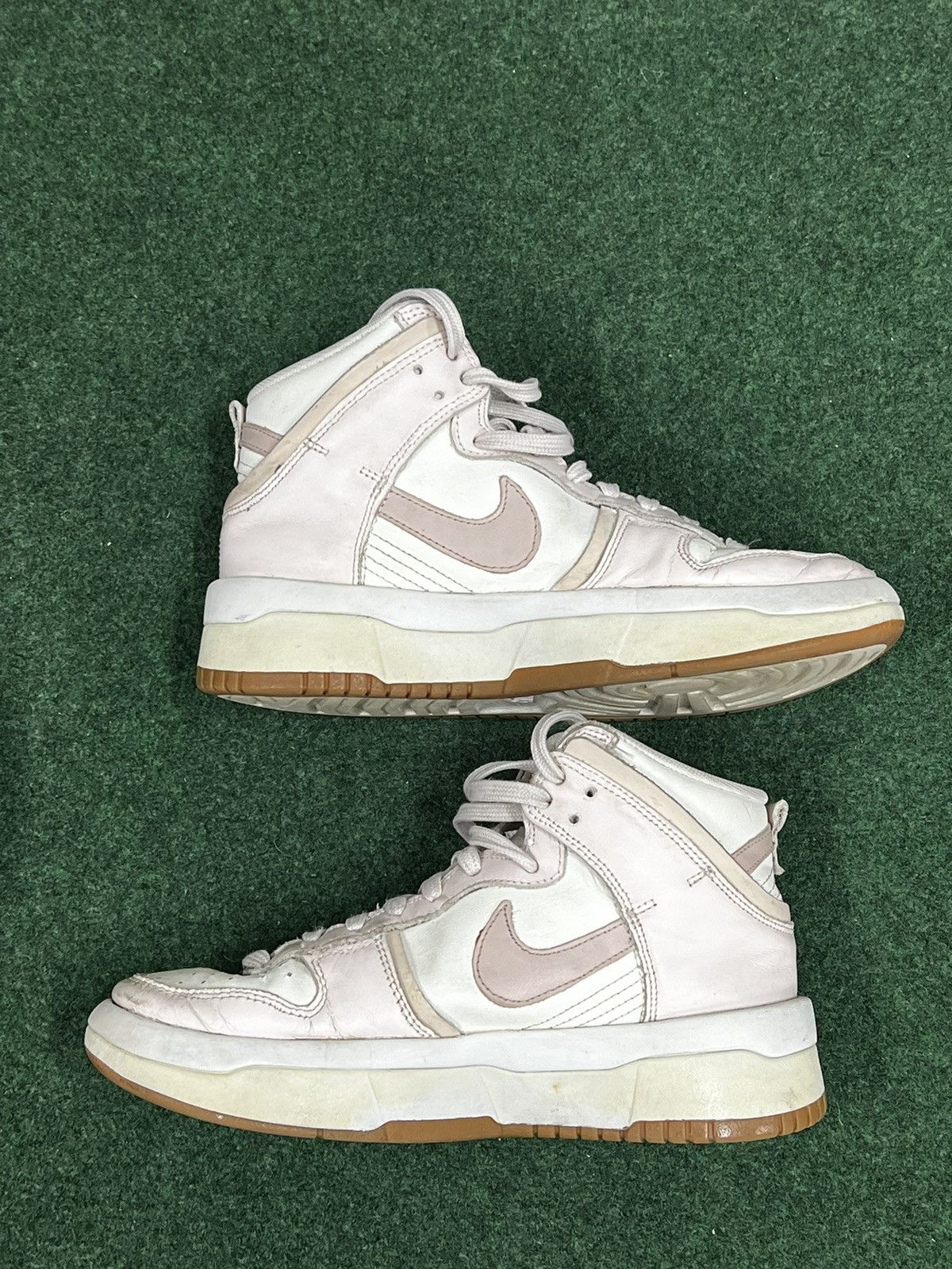 Nike 2021 Nike Dunk High Up Sail Light Soft Pink DH3718-102 Size US 7 / IT 37 - 4 Thumbnail