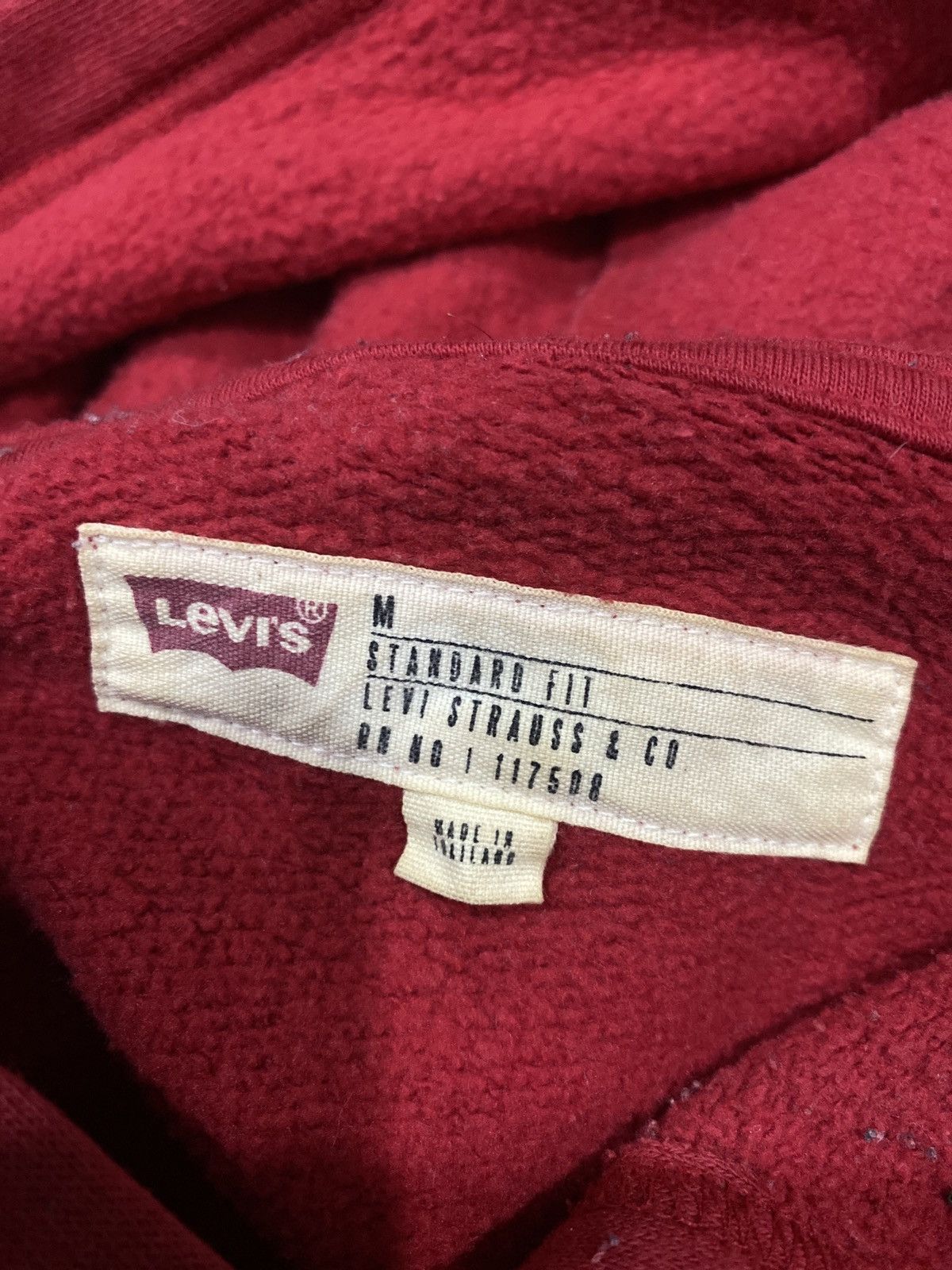 Levi's × Vintage Levi’s Big Logo Hoodie Size US M / EU 48-50 / 2 - 8 Thumbnail