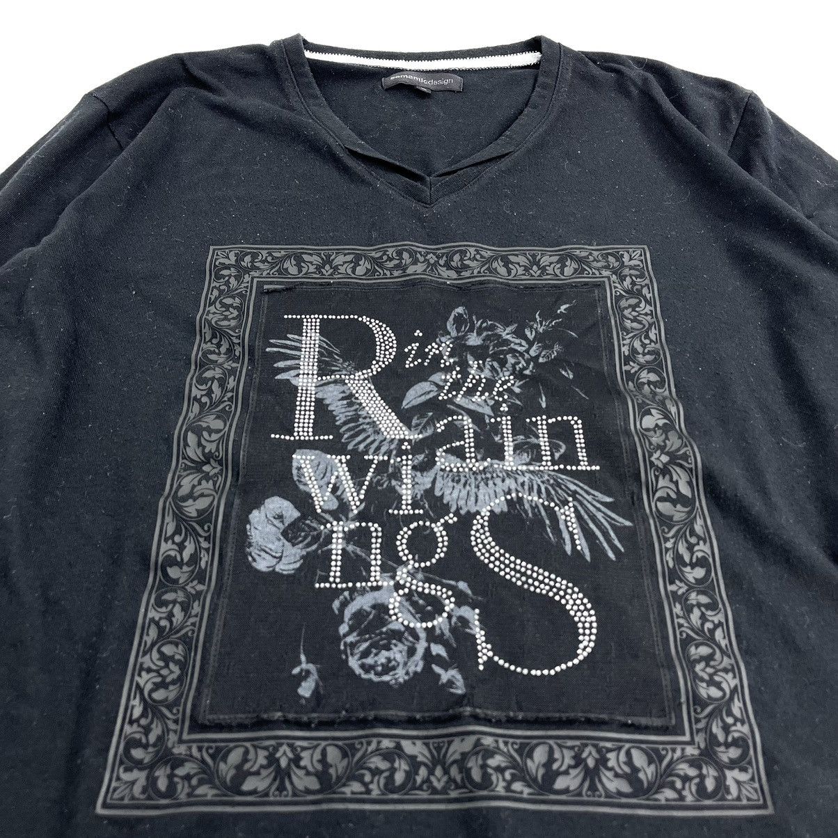 14th Addiction × If Six Was Nine × Japanese Brand Y2K Semantic Design Poem Grunge Punk Gothic Long Sleeve Size US L / EU 52-54 / 3 - 3 Thumbnail