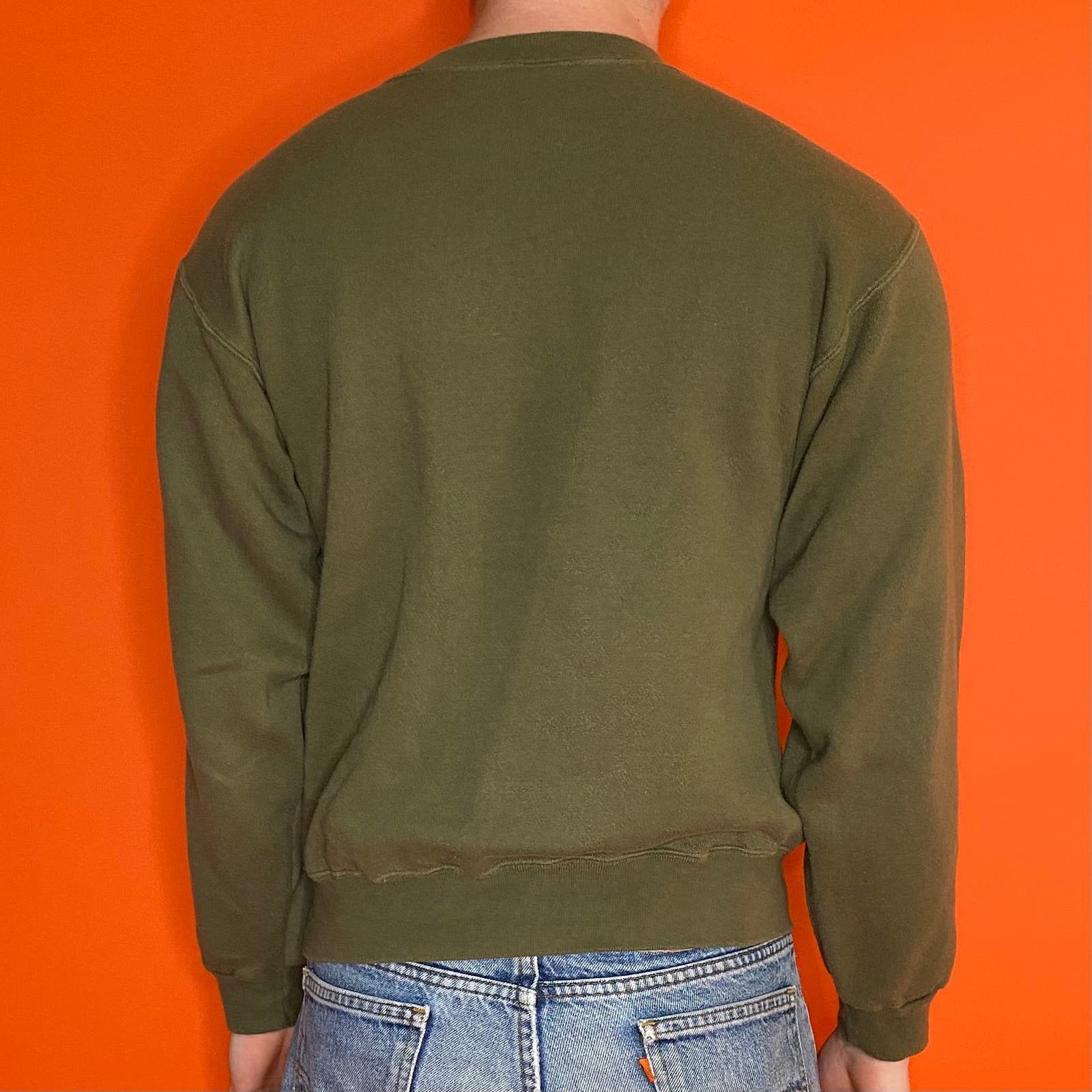 Vintage Crazy Vintage Y2K Sweatshirt US Marines Military Green Size US S / EU 44-46 / 1 - 2 Preview