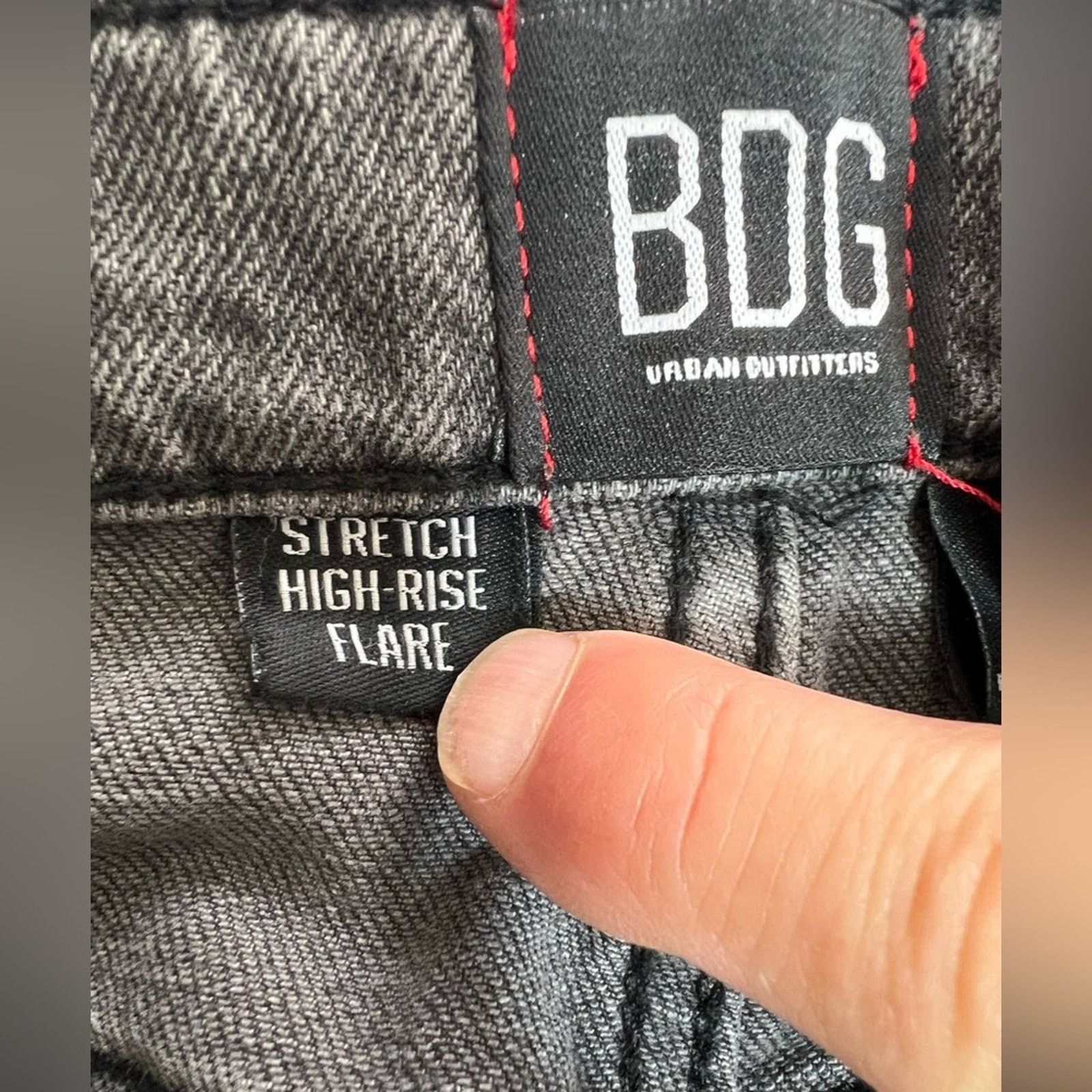 Bdg Urban Outfitters BDG Stretch High Rise Flare Jeans Size 28 Size 28" / US 6 / IT 42 - 6 Thumbnail