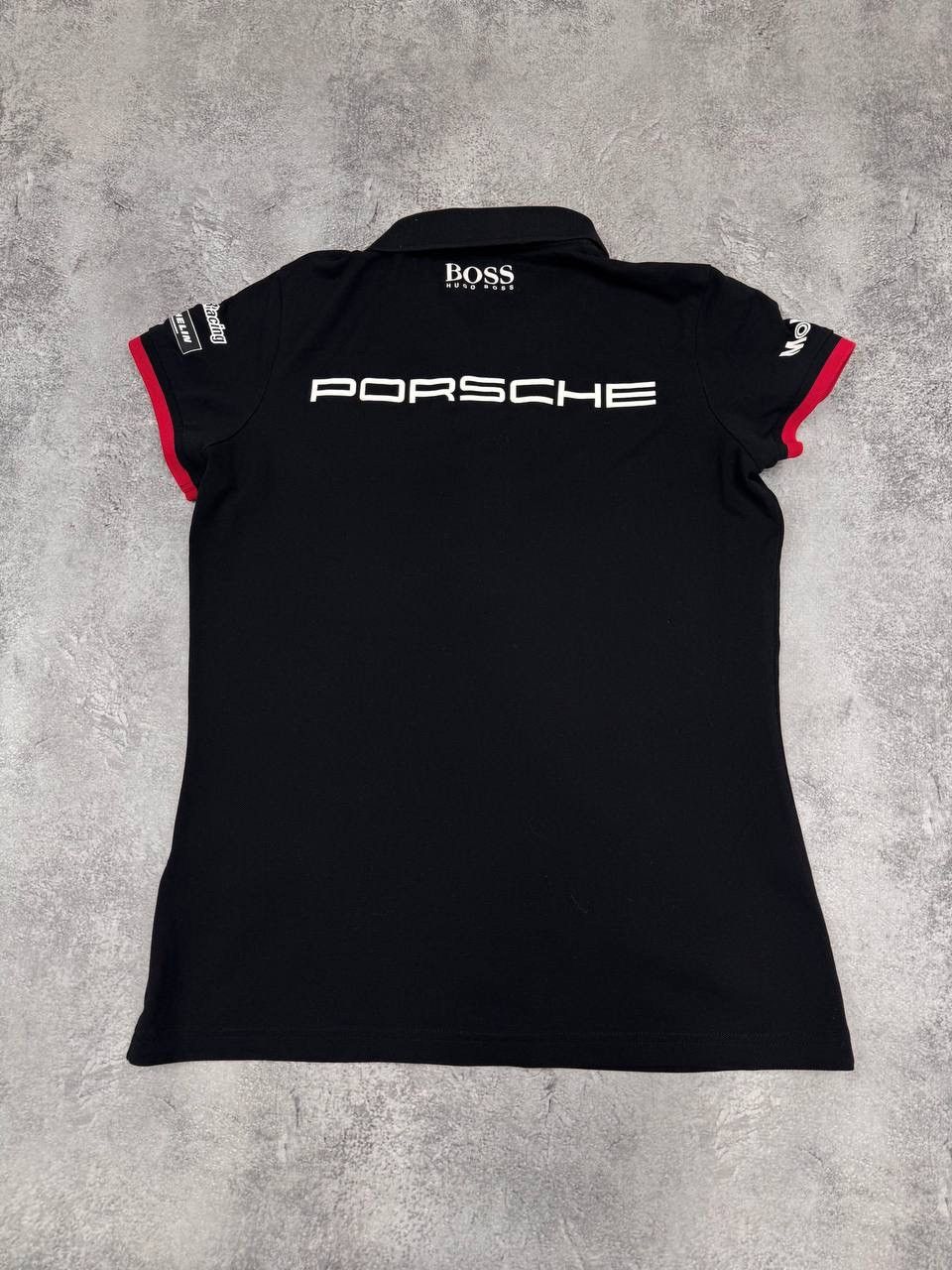 Hugo Boss Hugo Boss Porsche Motorsport Women's Polo Shirt Black Color Size S / US 4 / IT 40 - 6 Thumbnail