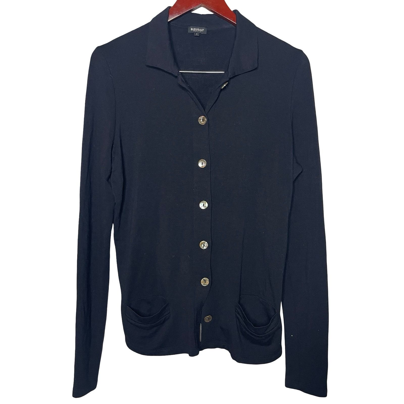 Other Bleusalt The Cardigan in navy blue sz 3 US L Size L / US 10 / IT 46 - 2 Thumbnail