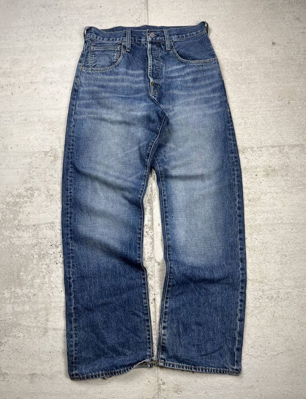 Bench Vintage Bench Baggy Buckle Back Heelbite Rap Jeans Size US 30 / EU 46 - 1 Thumbnail