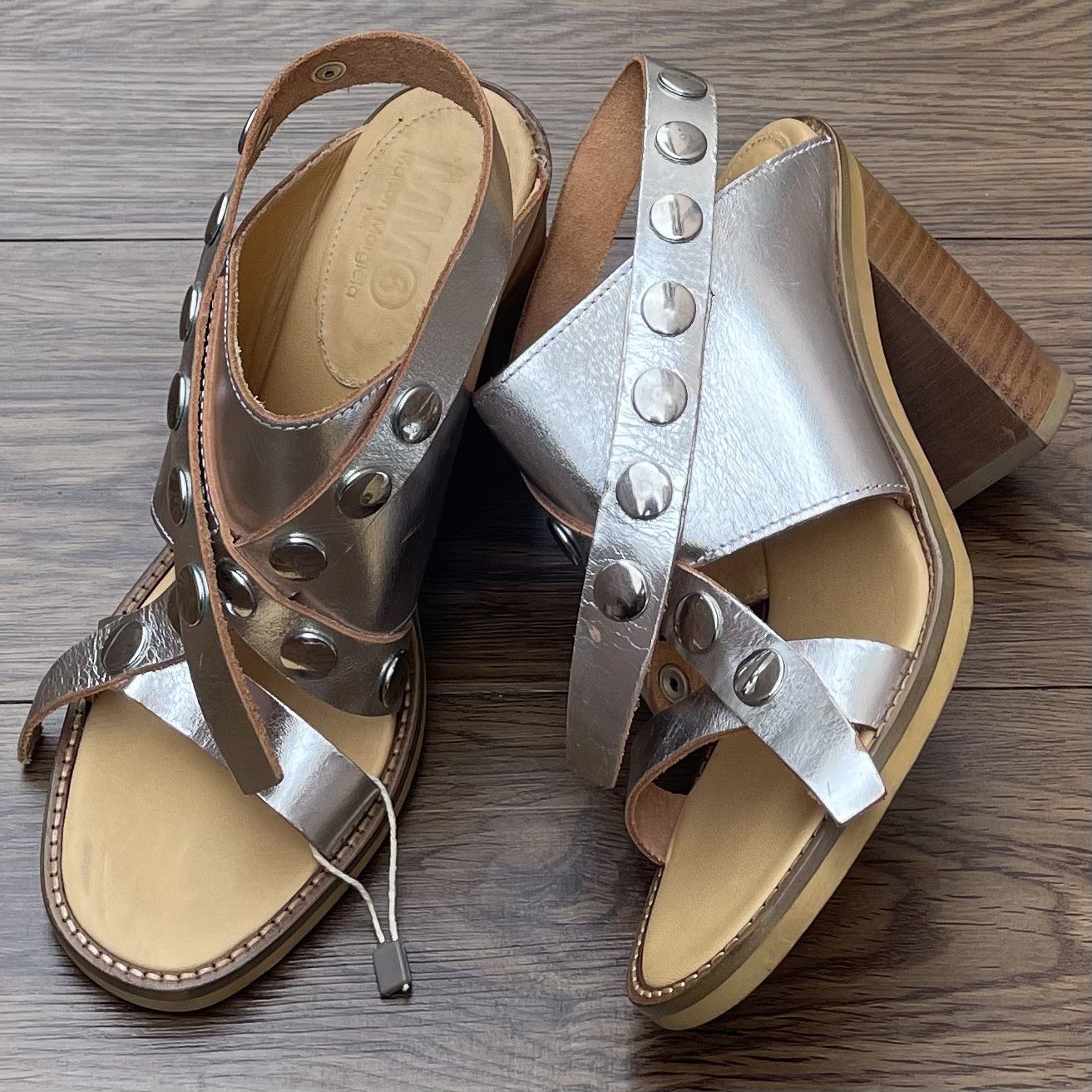 MM6 Maison Margiela MM6 Heeled Sandal Size US 7 / IT 37 - 1 Thumbnail