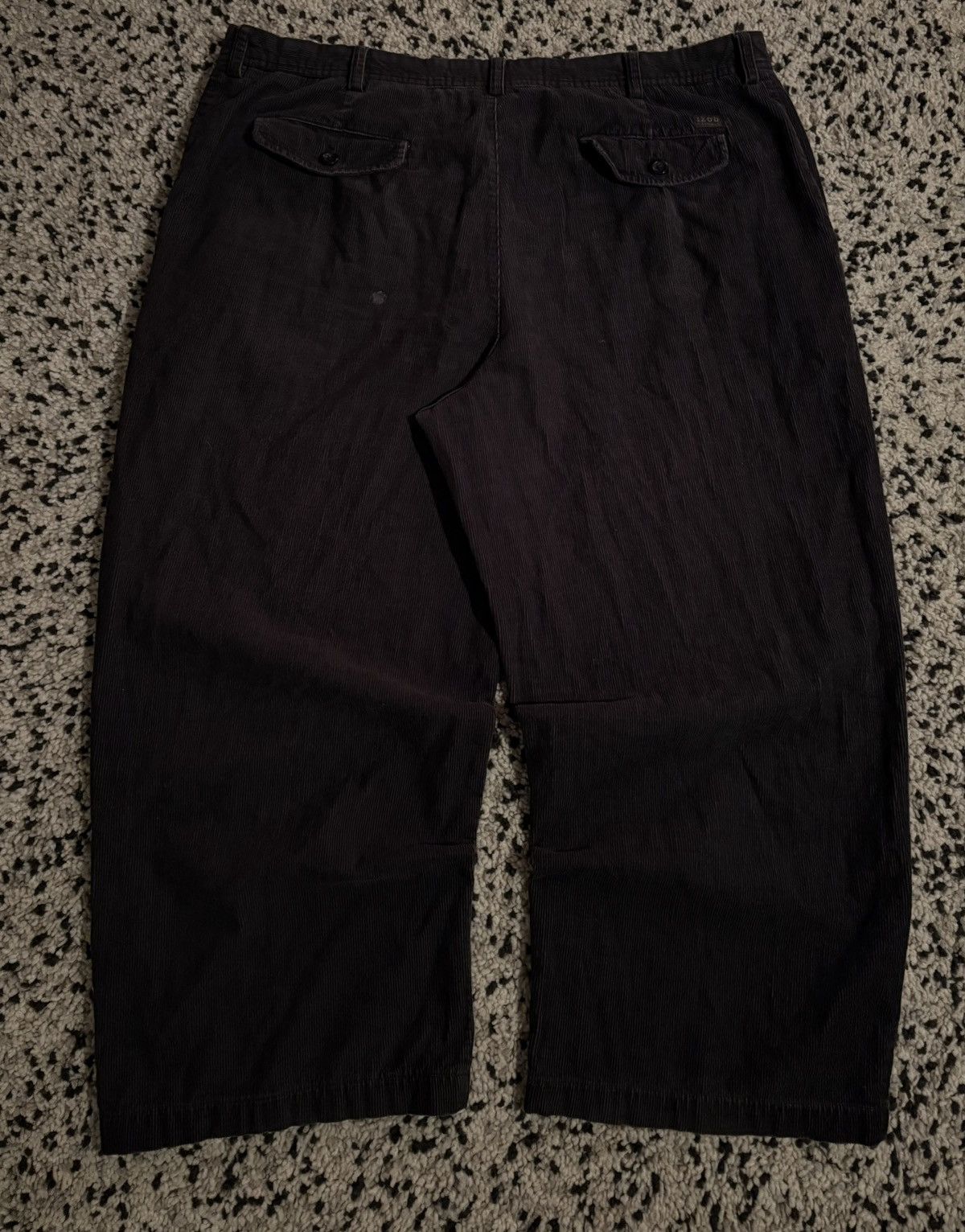 Empyre × Izod × Vintage Vintage IZOD Black Corduroy Pants - 40W x 30L Size US 40 / EU 56 - 3 Thumbnail