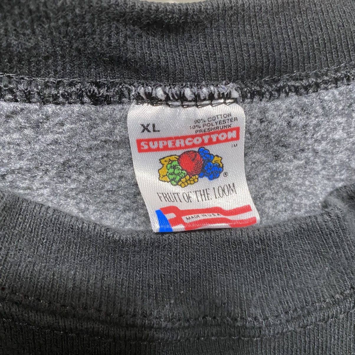 Fruit Of The Loom × Vintage Vintage Eks Kyoobd X-Cubed Don’t Be Square Art Hoodie Crewne Size US XL / EU 56 / 4 - 8 Thumbnail
