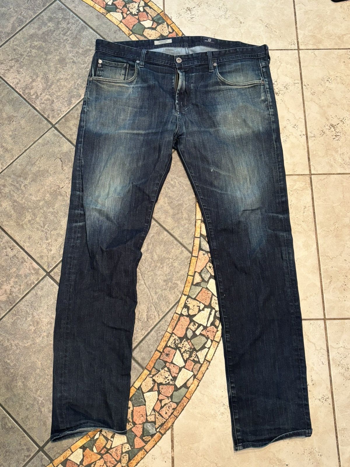 AG Adriano Goldschmied AG Adriano Goldschmied 38x34 Blue Jeans Size US 38 / EU 54 - 1 Thumbnail