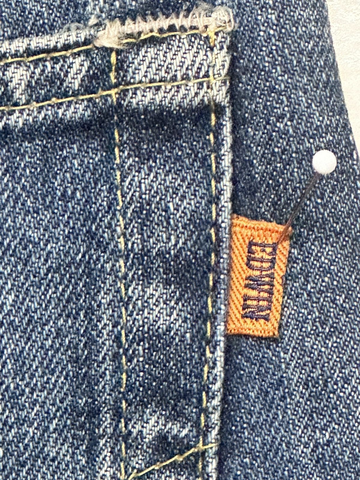 Edwin Vintage Edwin 505 XX Selvedge Japan Denim Distressed Jeans Size US 30 / EU 46 - 10 Thumbnail