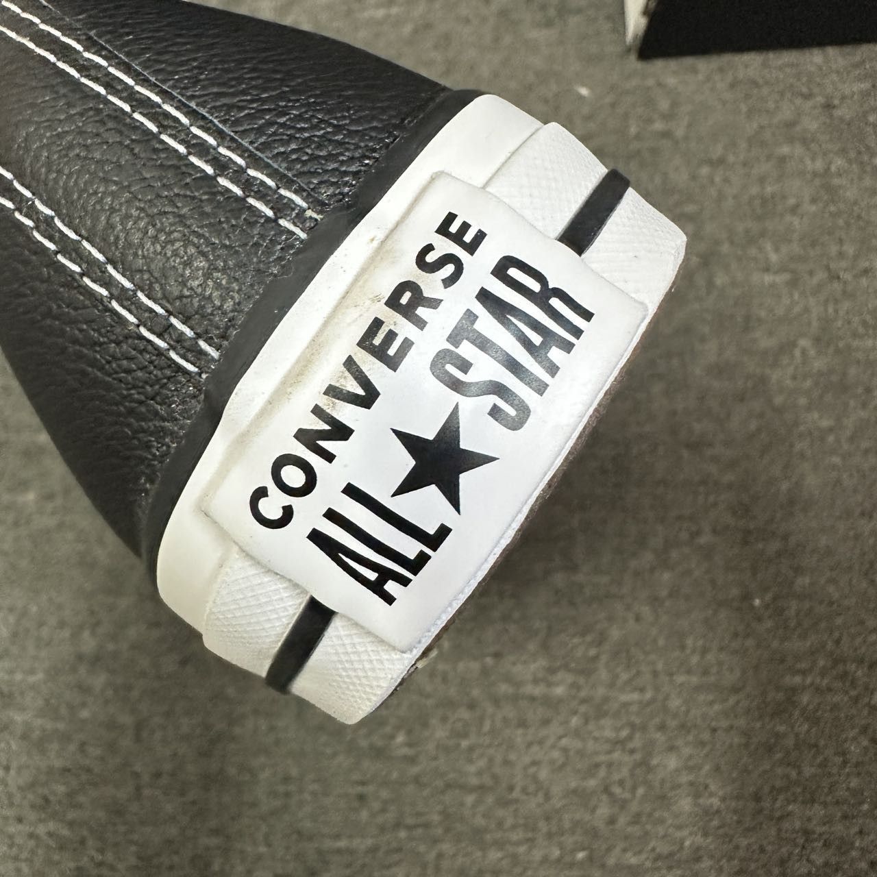 Chrome Hearts Chrome Hearts Converse Silver Sword Leather High-Top Sneaker Size US 11 / EU 44 - 5 Thumbnail