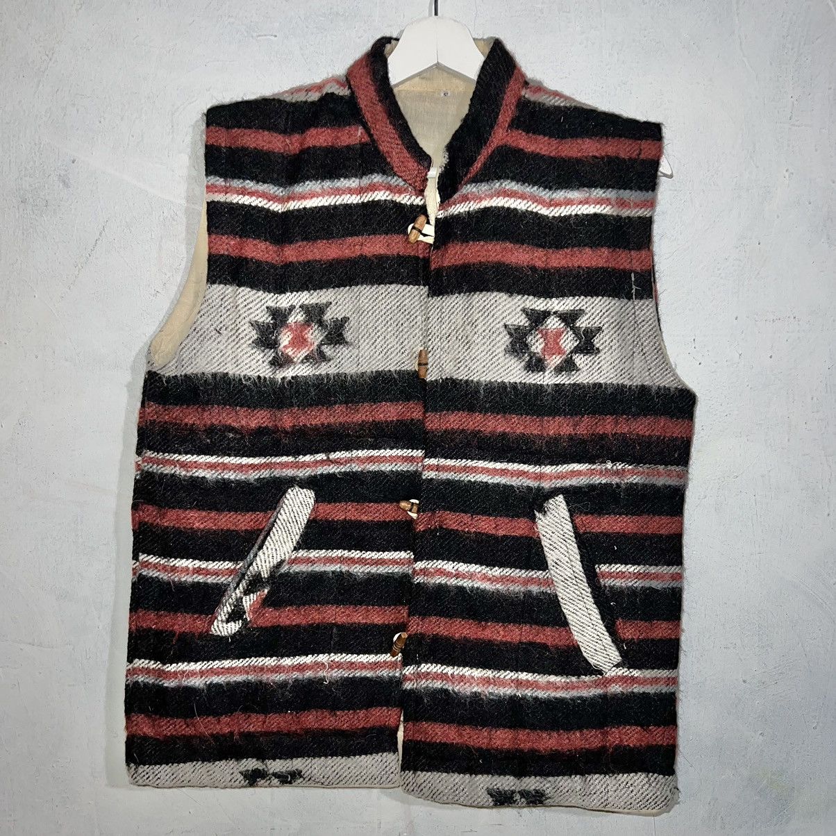 Vintage 21x27 Vintage Native American Indian Pattern Duster Vest Size US L / EU 52-54 / 3 - 1 Thumbnail