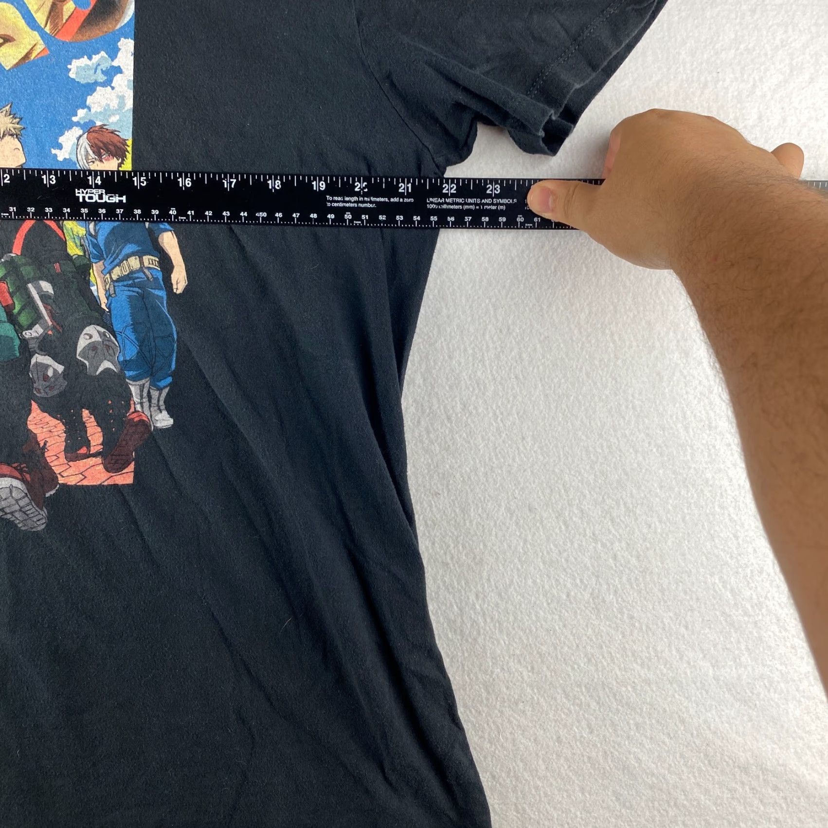 Vintage My Hero Academia Shirt Mens Large L Black Who Is Your Hero Graphic Manga Anime Size US L / EU 52-54 / 3 - 4 Thumbnail