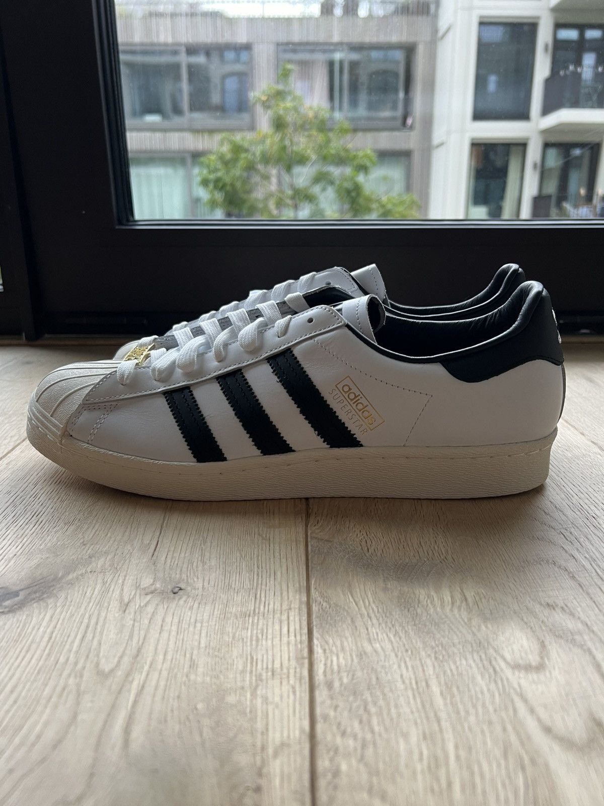 Adidas × Bape adidas Superstar 80s BAPE-Exclusive White Black_Deadstock Size US 11 / EU 44 - 4 Thumbnail