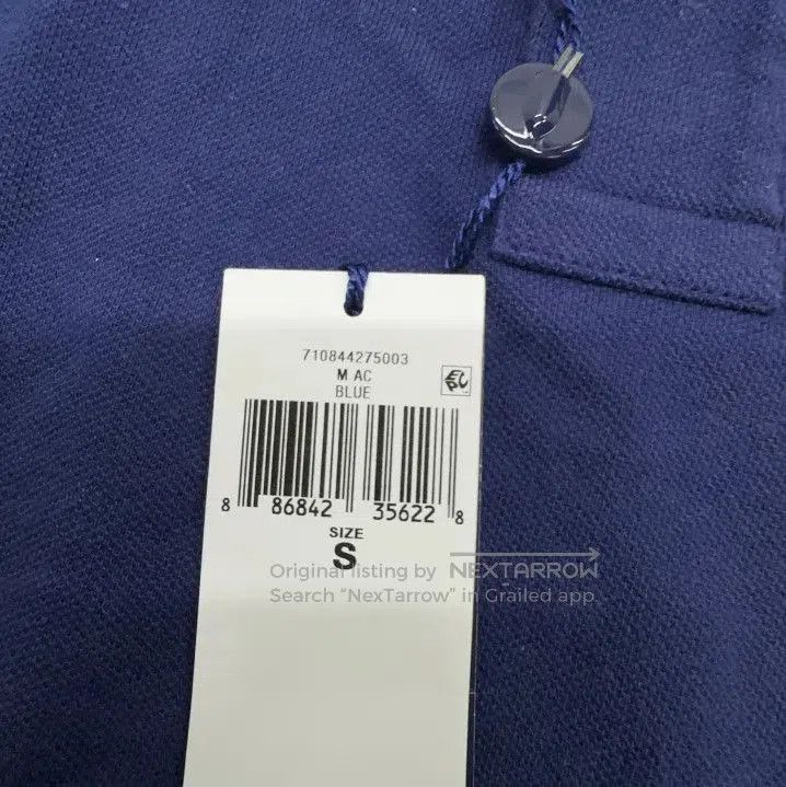 Polo Ralph Lauren Polo Ralph Lauren SS22 Small Logo Stripe Trim Polo Shirt. Size US S / EU 44-46 / 1 - 6 Thumbnail