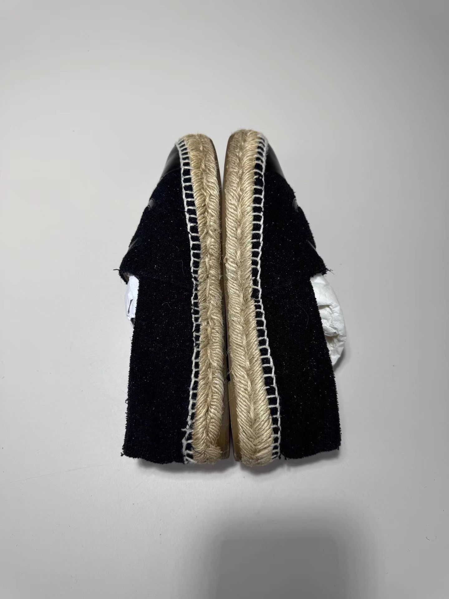 Chanel CHANEL Patent Leather Espadrilles Size US 8 / IT 38 - 4 Thumbnail