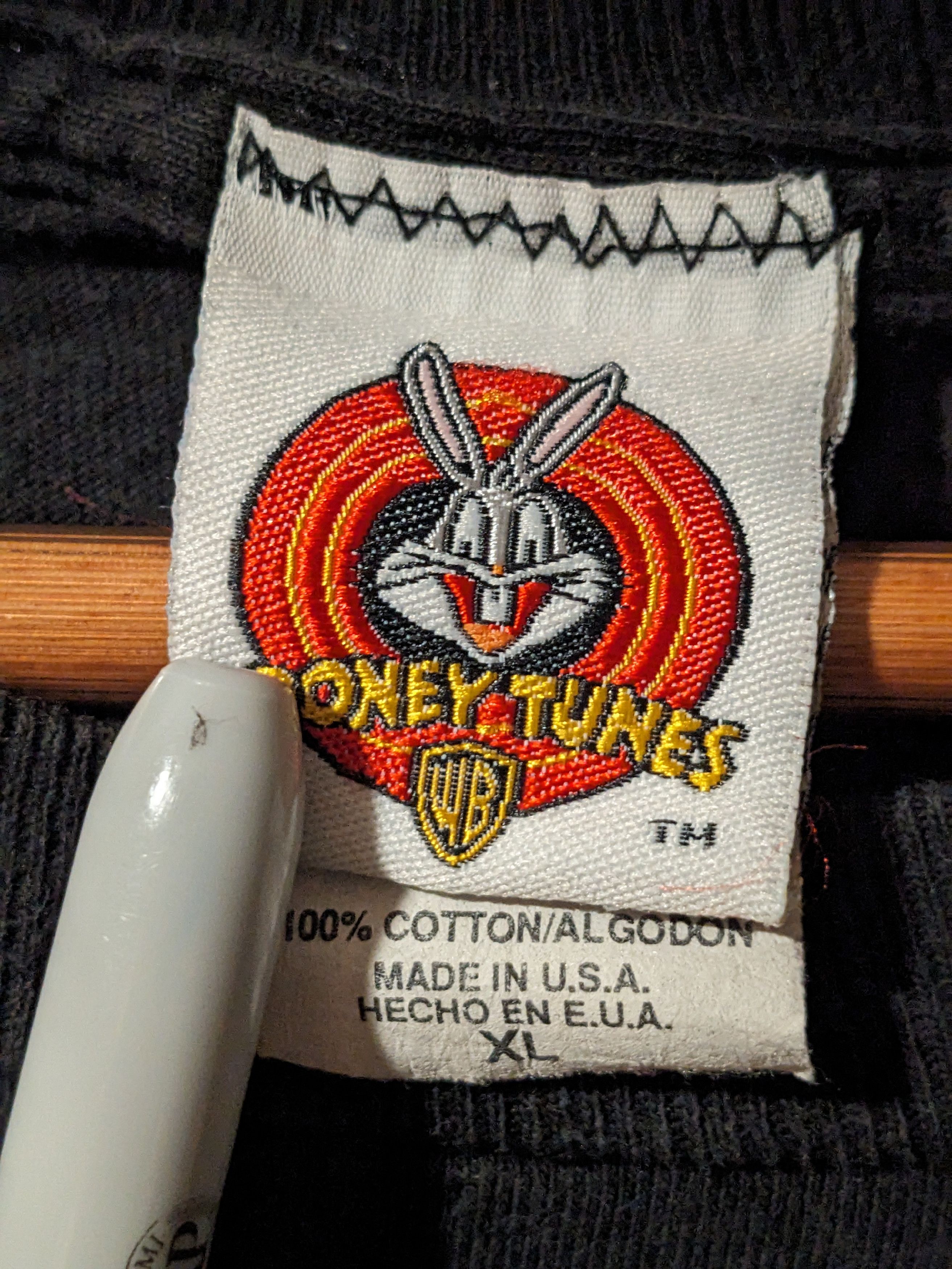 Cartoon Network × Vintage Vintage 90s Looney Tunes Sylvester Tweety Halloween T-Shirt Size US XL / EU 56 / 4 - 3 Thumbnail