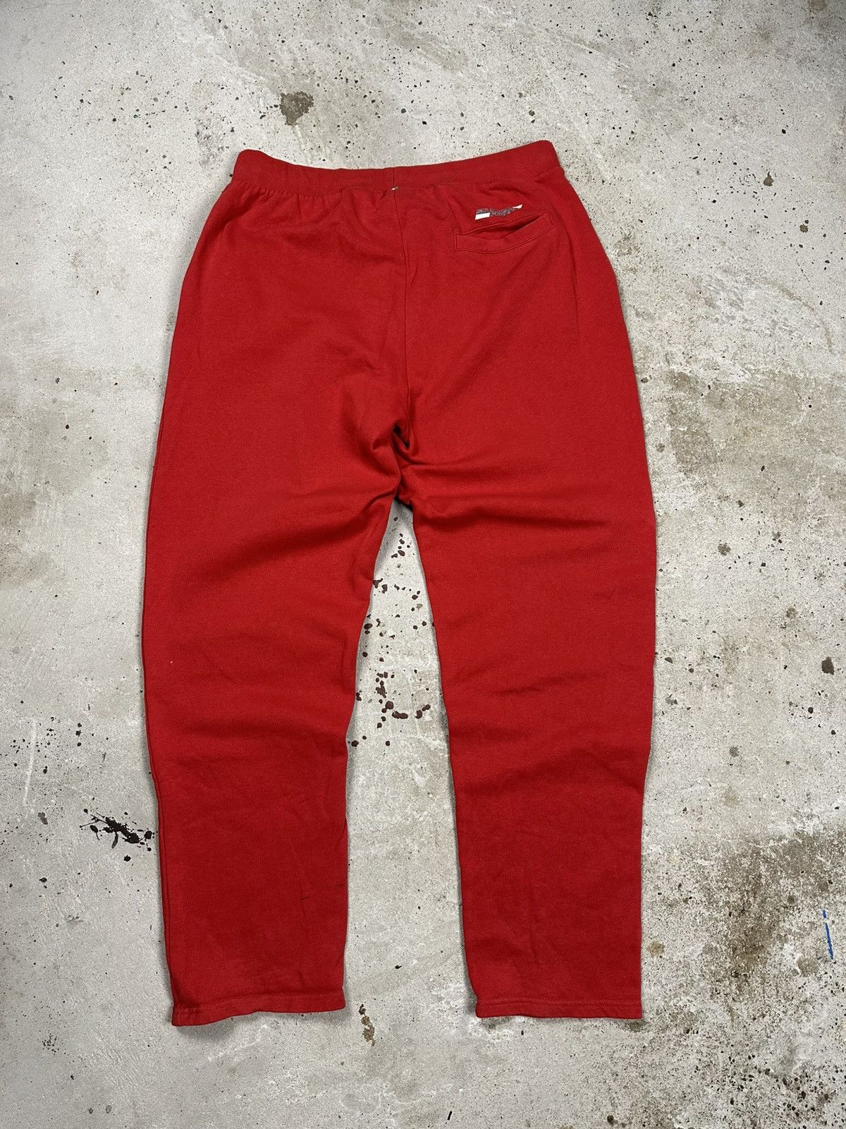 Ferrari Vintage Y2K Ferrari Scuderia Red Baggy Sweatpants Logo Size US 36 / EU 52 - 2 Thumbnail
