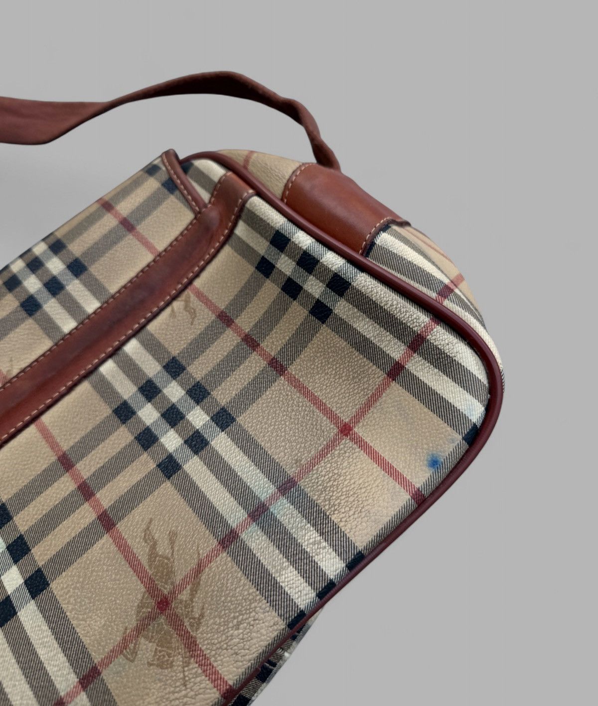 Burberry 80's BURBERRY NOVA CHECK Cargo Pockets Messenger Bag Size ONE SIZE - 20 Thumbnail