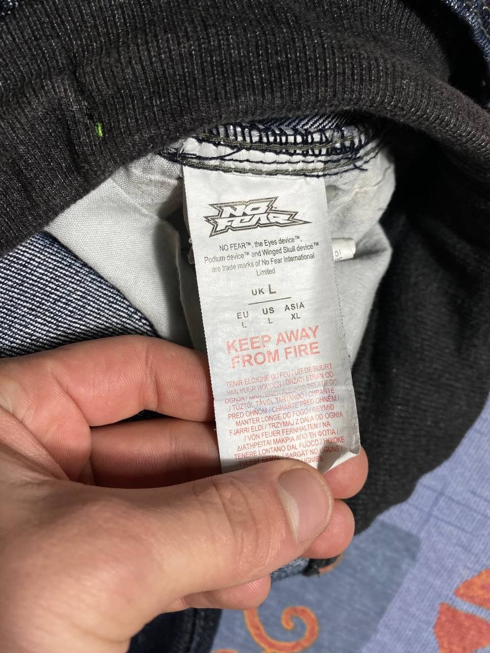 No Fear Crazy Vintage No Fear Faded Size US 34 / EU 50 - 15 Thumbnail