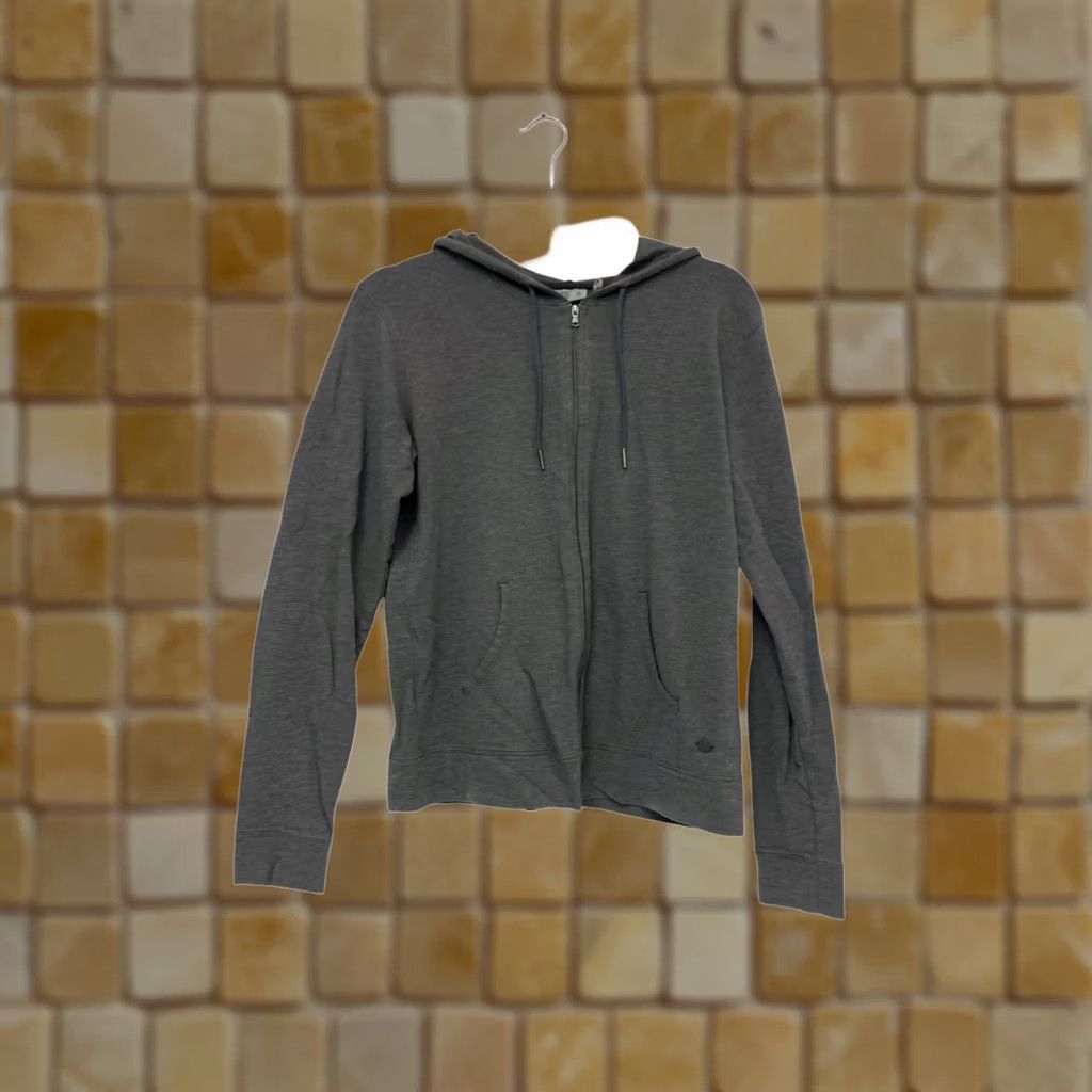 トップス FORSOMEONE SWEAT PUFFER HOODIE grey 48