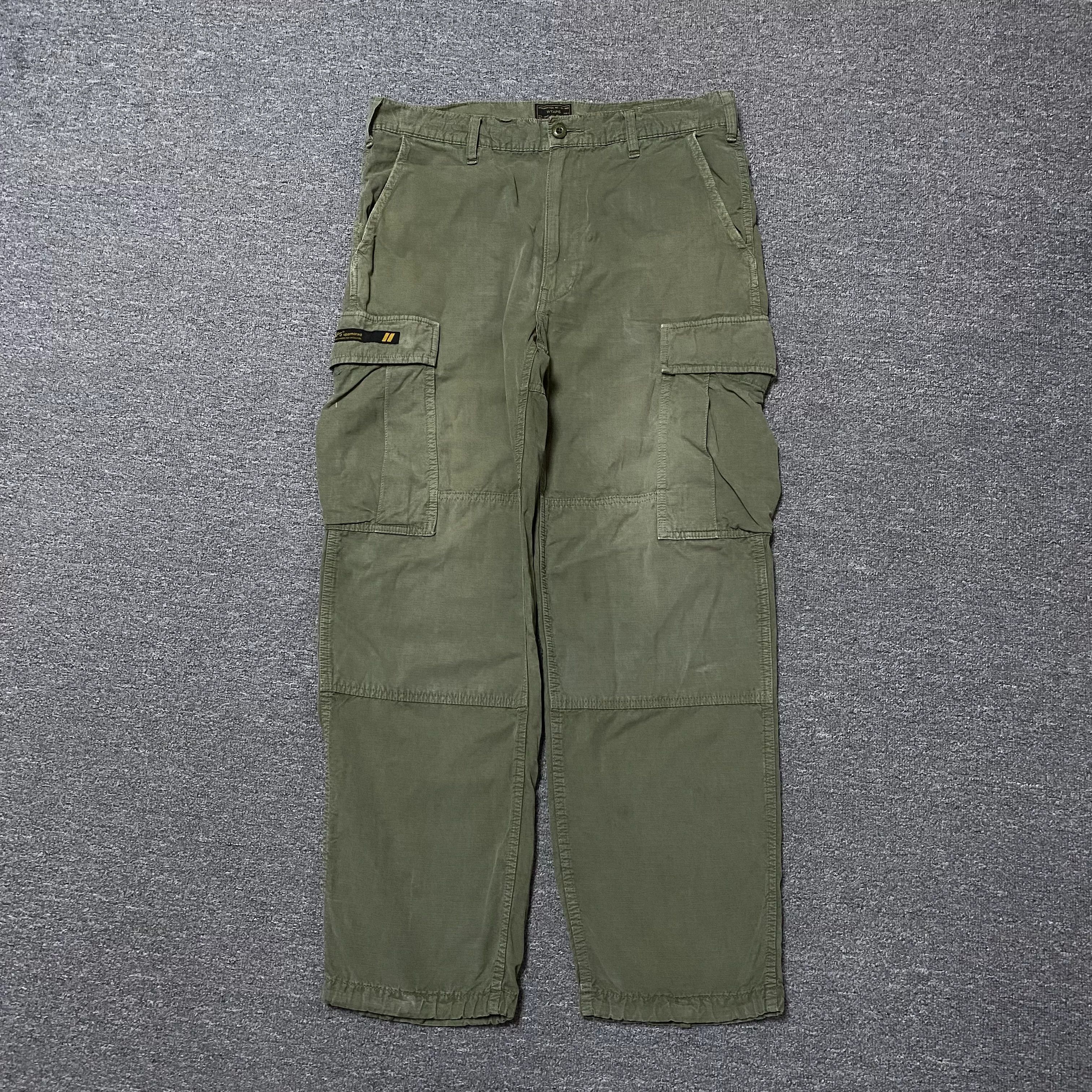 Wtaps WTAPS 15SS JUNGLE Tie-Dye Washed Cargo Pants Size US 28 / EU 44 - 1 Thumbnail