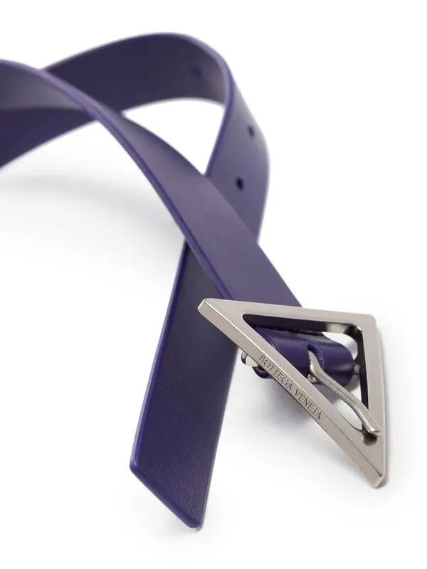 Bottega Veneta o1bcso1str0824 Size : 100 / Triangle Belt in Purple Size 38 - 4 Thumbnail