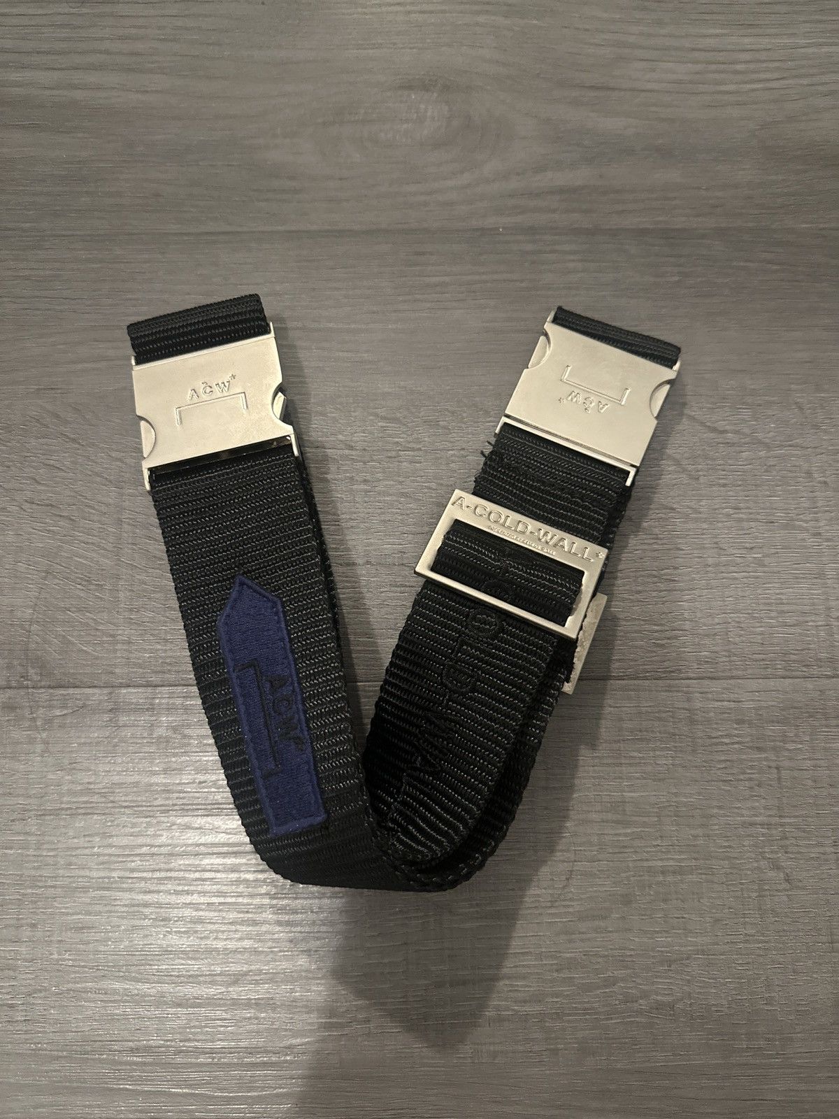 A-COLD-WALL* A-Cold-Wall* Black Webbing Industrial Belt Size ONE SIZE - 1 Thumbnail