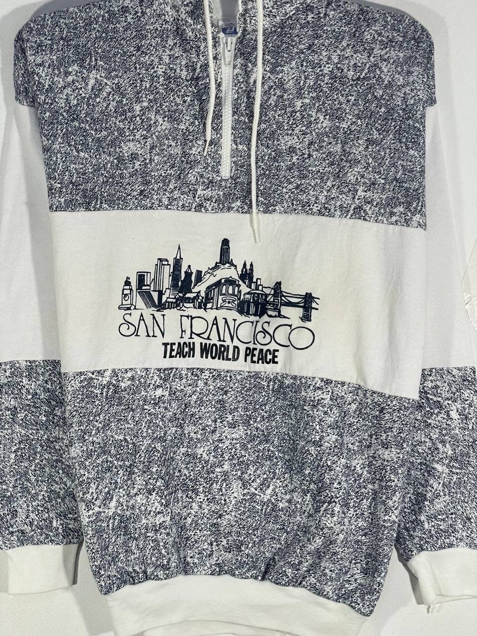 Other Vintage 90s san Francisco half zipper sweatshirt size L Size US L / EU 52-54 / 3 - 4 Thumbnail