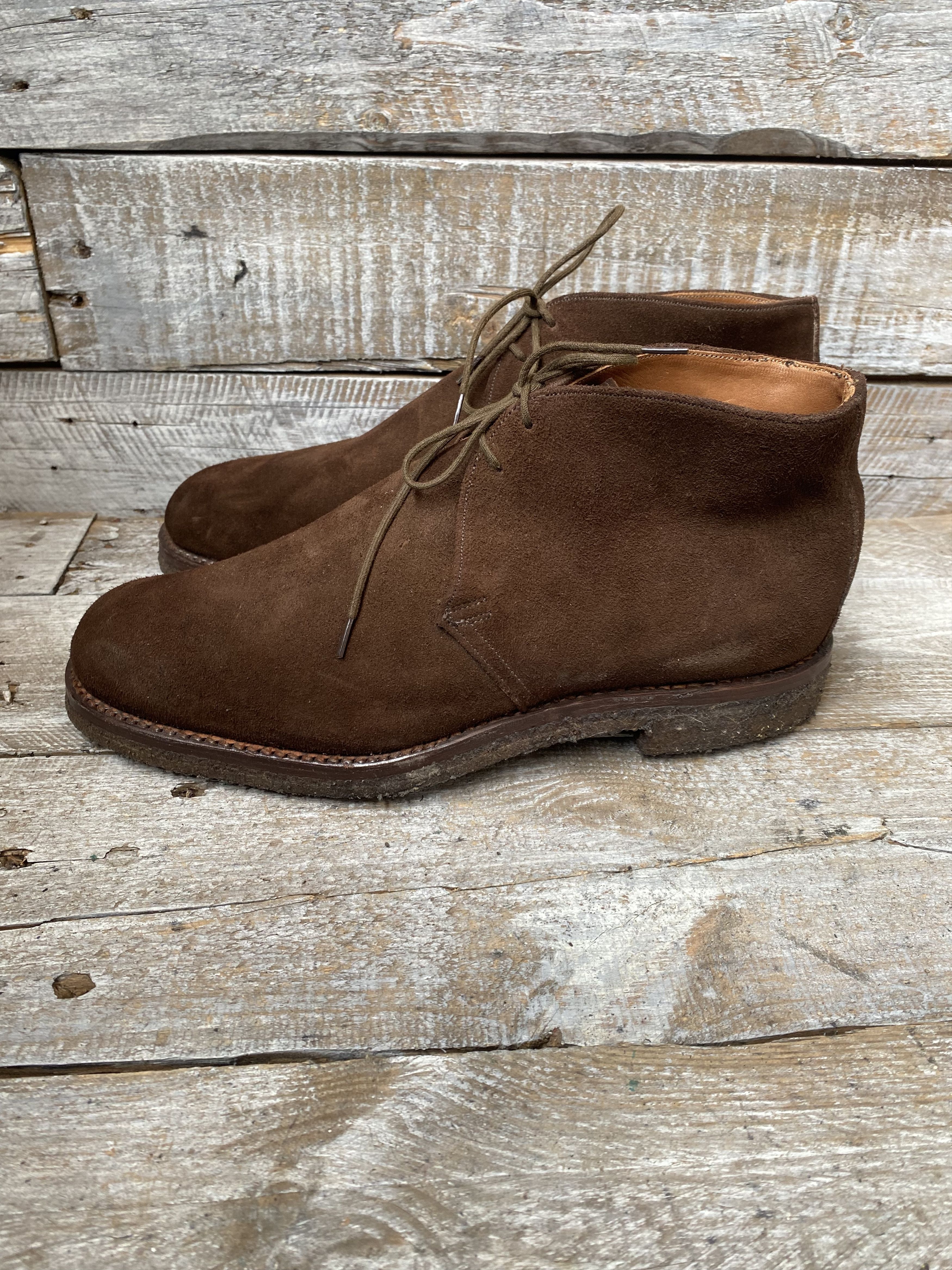Crockett & Jones Crockett and jones brown chukka suede boots Size US 8.5 / EU 41-42 - 5 Thumbnail