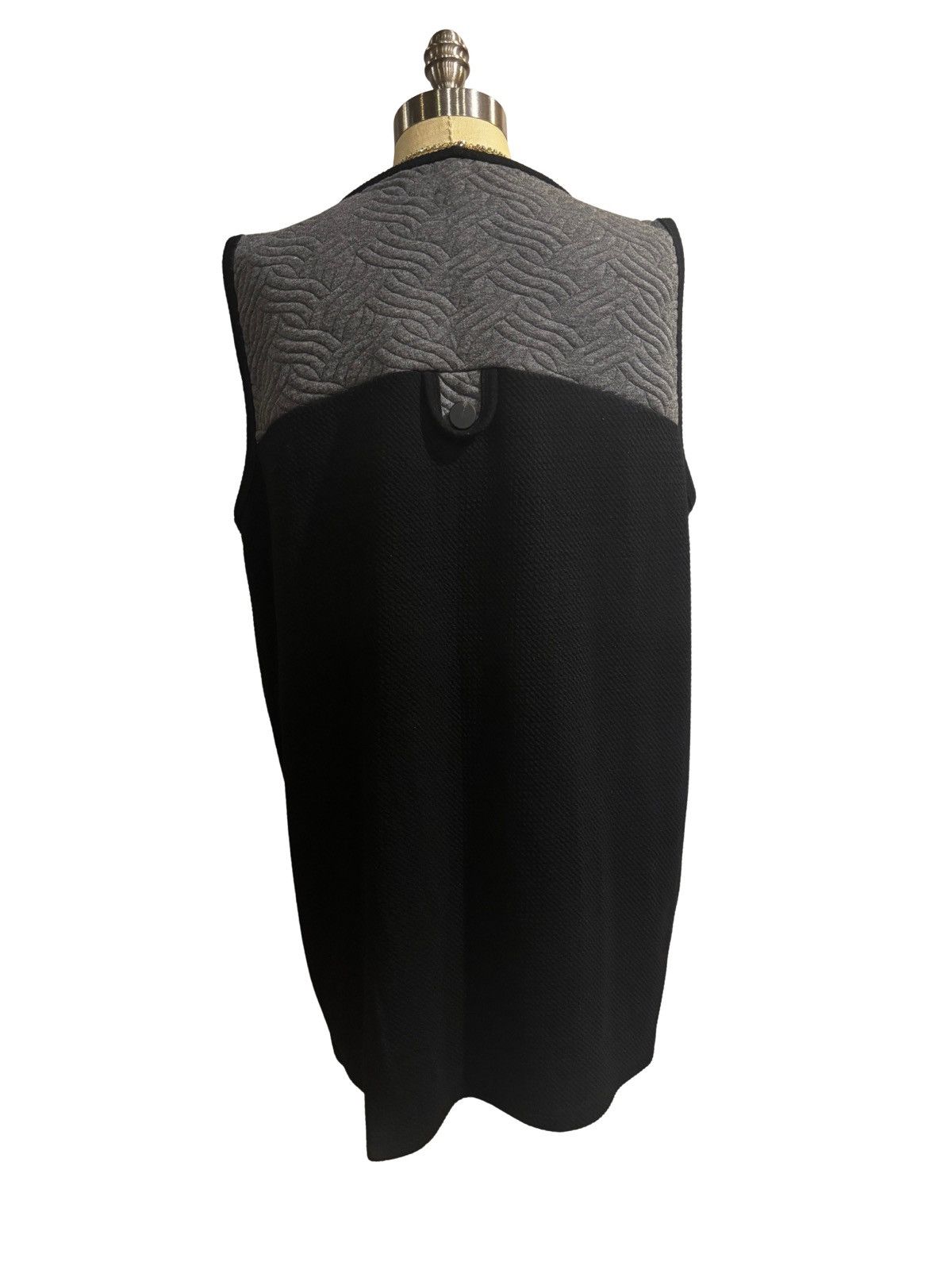 Other Women’s black & gray Vest.wt2544 Size XXL / US 16-18 / IT 52-54 - 4 Thumbnail
