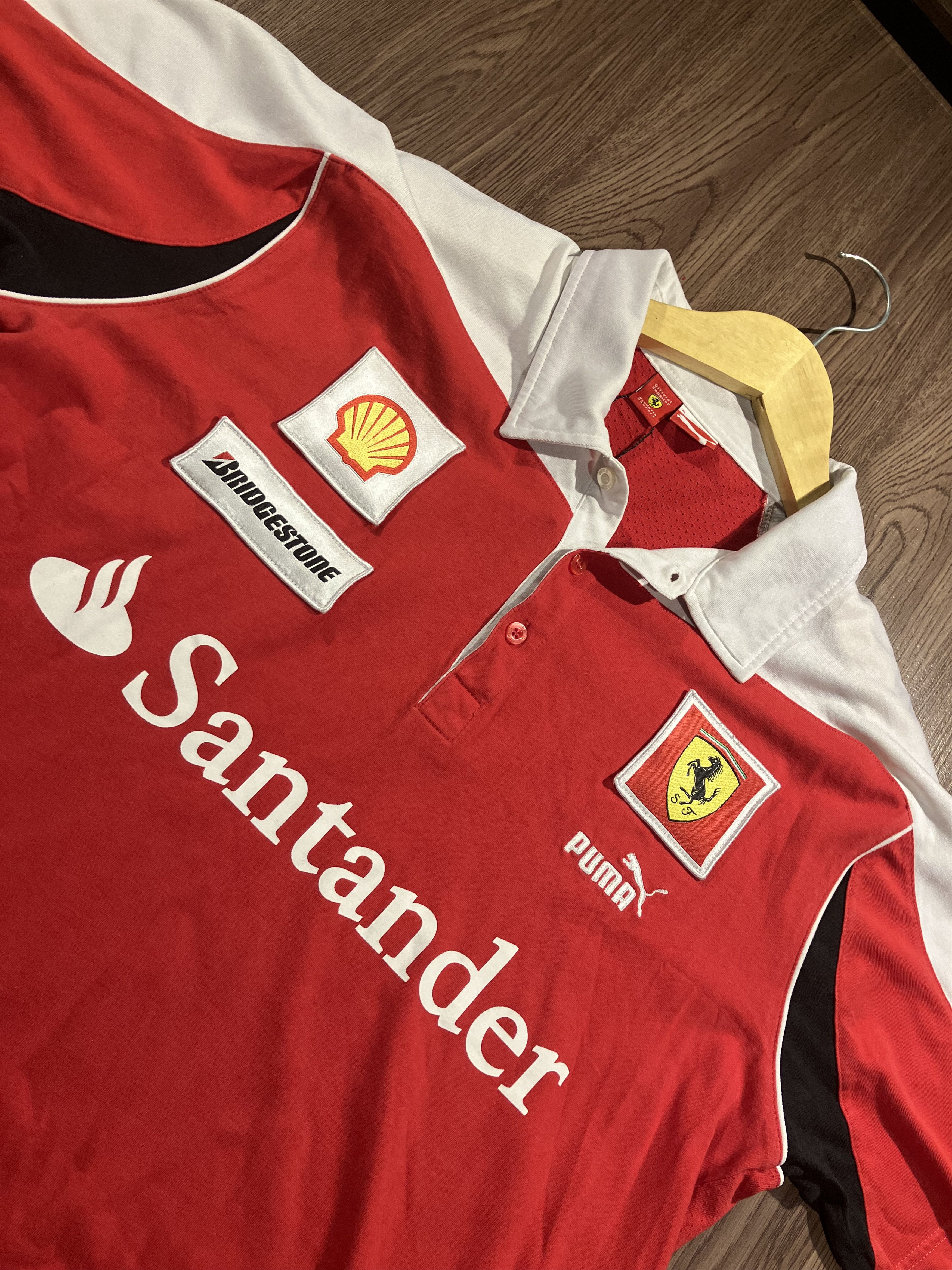 Ferrari × Formula 1 Ferrari Santander F1 Team Racing Workshirt Size US M / EU 48-50 / 2 - 2 Thumbnail