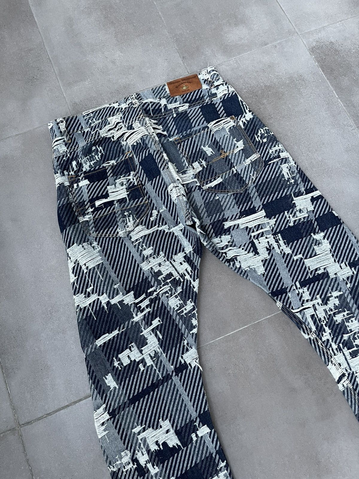 Vivienne Westwood Vivienne Westwood Patched Stitched Denim Riding Pants Size US 32 / EU 48 - 15 Thumbnail
