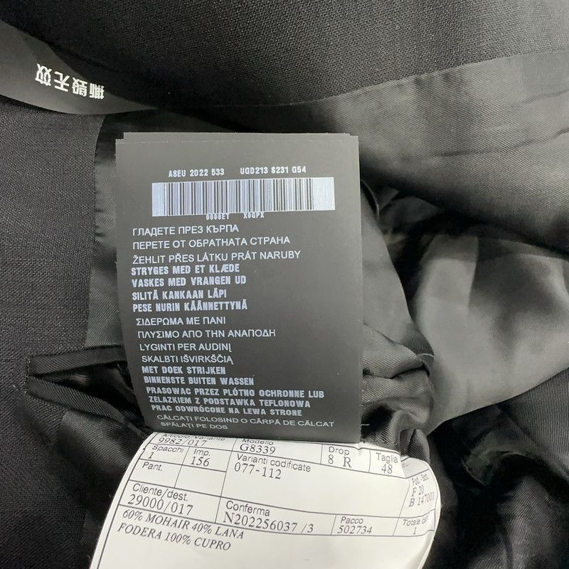 Prada Prada Black ButtonUp Long Sleeve Suit-2506 Size US M / EU 48-50 / 2 - 3 Thumbnail