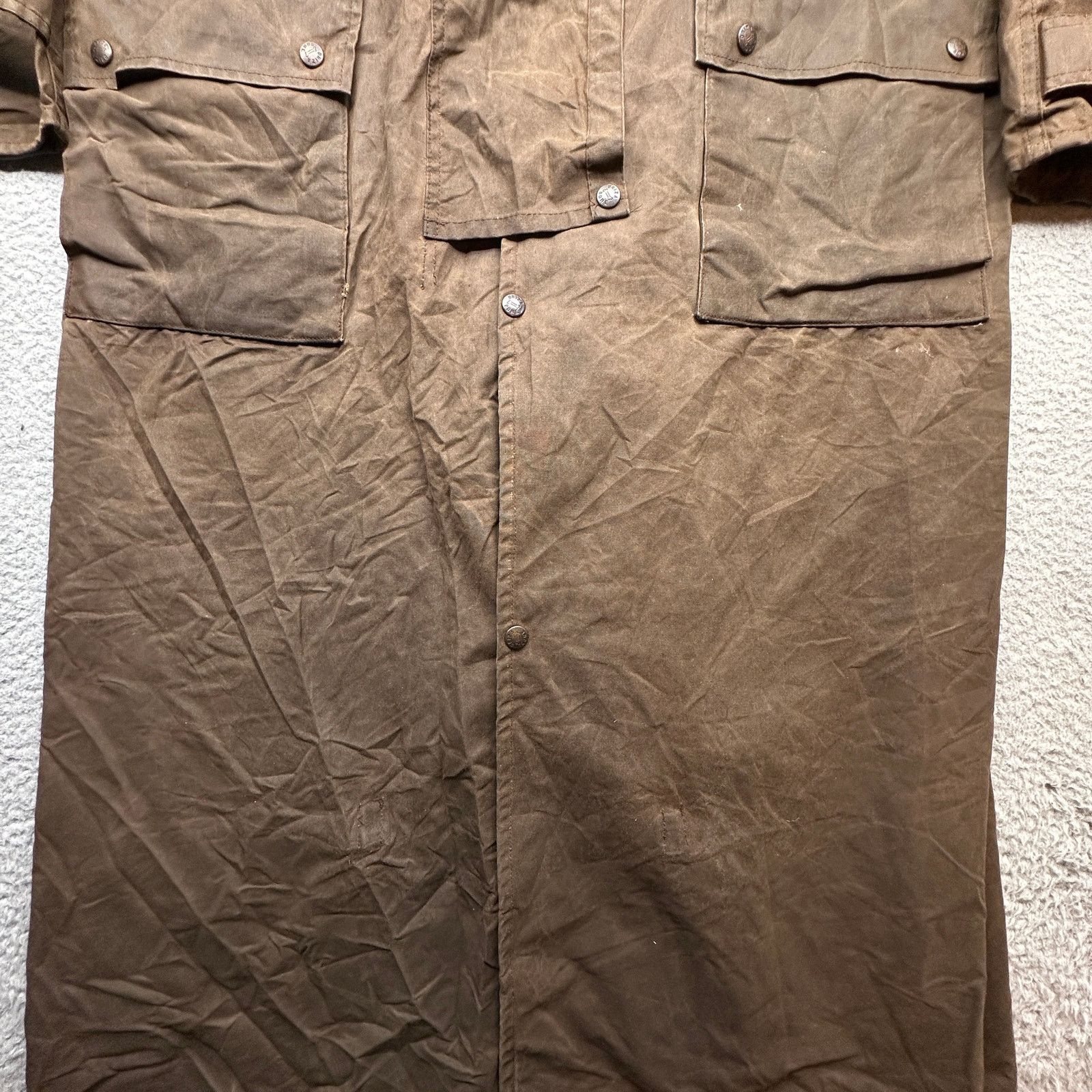 Other Driza Bone Waxed Cotton Trench Deluxe Riding Coat XL 7 Size US XL / EU 56 / 4 - 14 Thumbnail