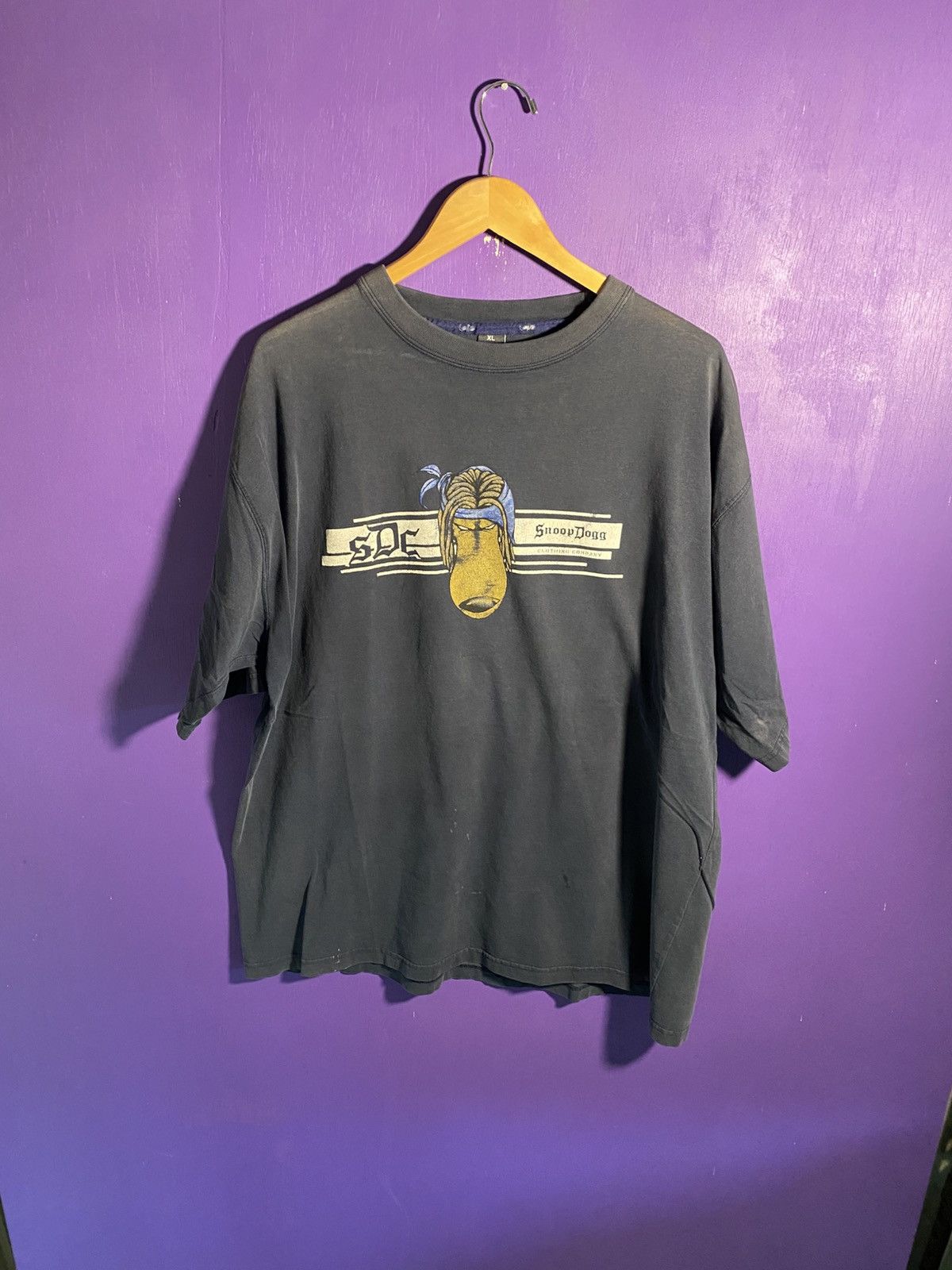 Snoop Dogg Vintage Y2K Snoop dogg clothing faded t-shirf Size US XL / EU 56 / 4 - 1 Thumbnail