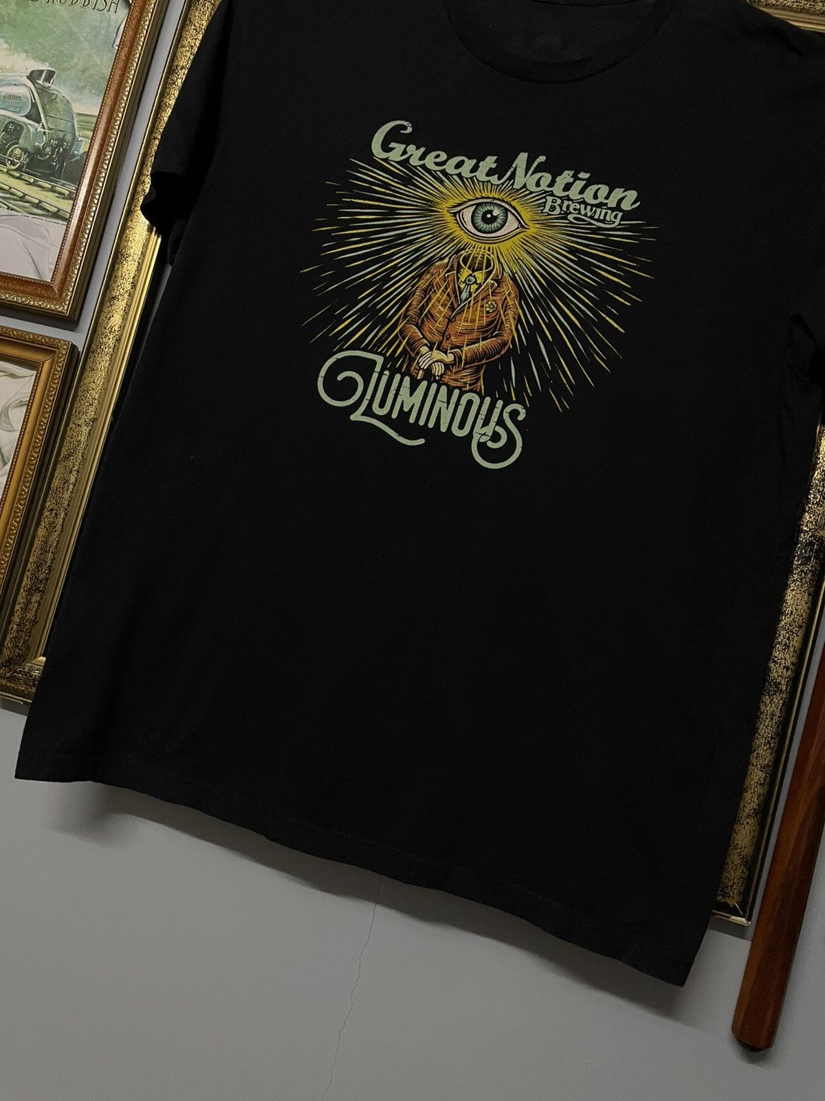 Japanese Brand Vintage Japan Designer - Great Nation Brewing Luminous ‘Eye’ Size US L / EU 52-54 / 3 - 4 Thumbnail
