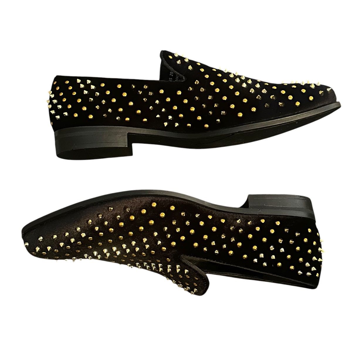 Stacy Adams Stacy Adams Mens Sabert Spike & Stud Square Toe Slip-On Shoe Size US 9.5 / EU 42-43 - 3 Thumbnail