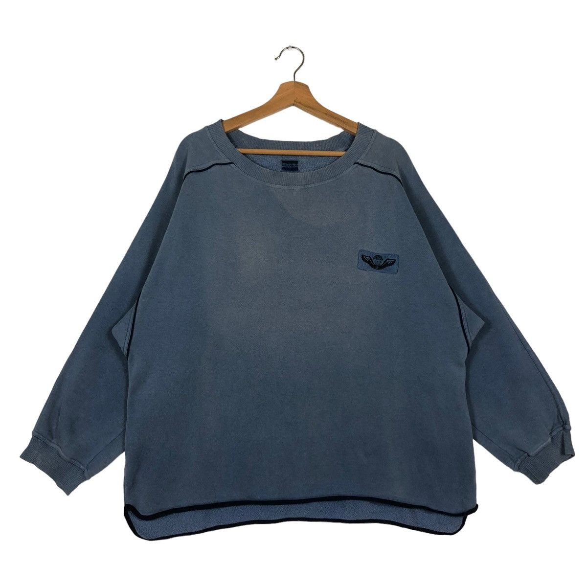 🔥90's Vintage Crewneck Sweatshirt Nigel Cabourn Parachute