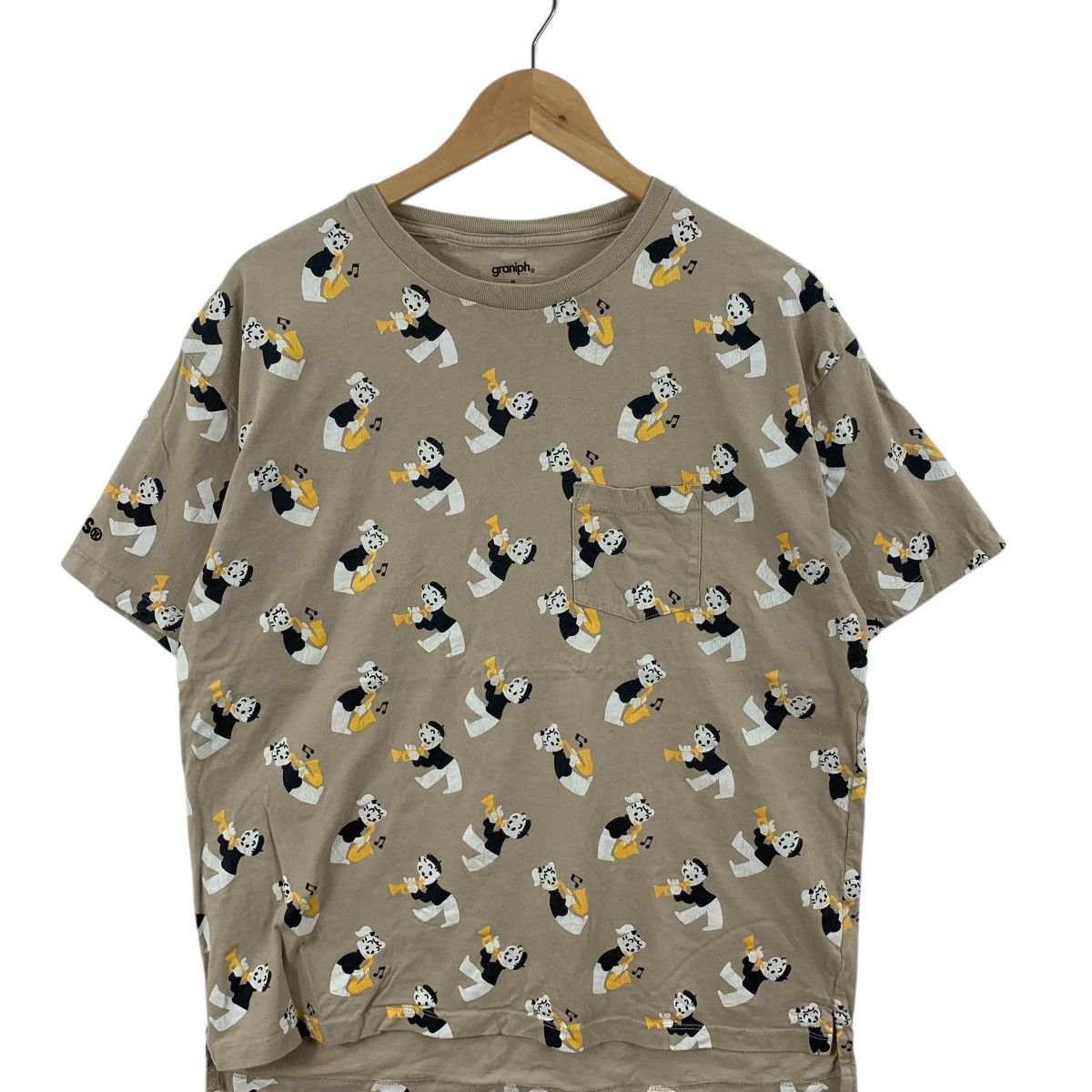Other OSAMU HARADA GOODS Kawaii Illustration AOP Tee Shirt Top Size M / US 6-8 / IT 42-44 - 4 Thumbnail