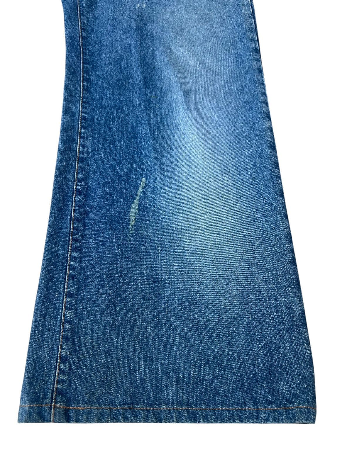 Dolce & Gabbana Vintage Dolce&Gabbana Stains Fade Denim Baggy Wide Jeans Size US 33 - 10 Thumbnail