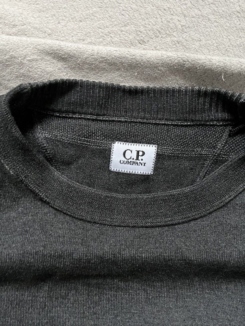 C.P Company lense wool sweater
