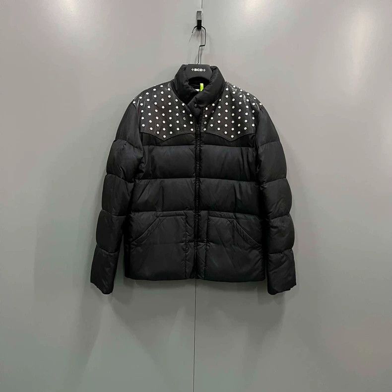 Yves Saint Laurent Saint Laruent Patchwork leather rivet patchwork jacket 2502 Size US L / EU 52-54 / 3 - 1 Thumbnail