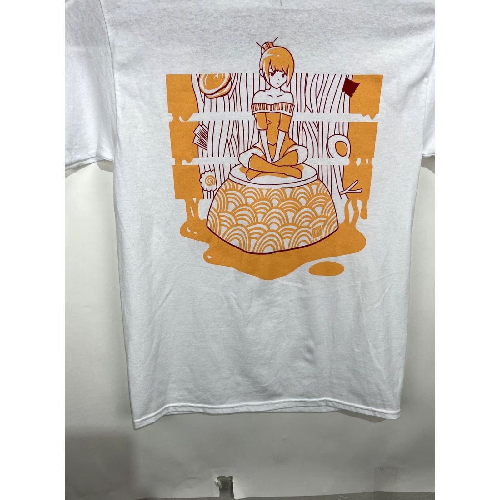 Hot Topic Fresh Tango Anime Ramen White T Shirt Medium Men Regular Size M White Graphic Print NWT Cotton Knit Crew Neck Short Sleeve Vintage No Size US M / EU 48-50 / 2 - 7 Thumbnail