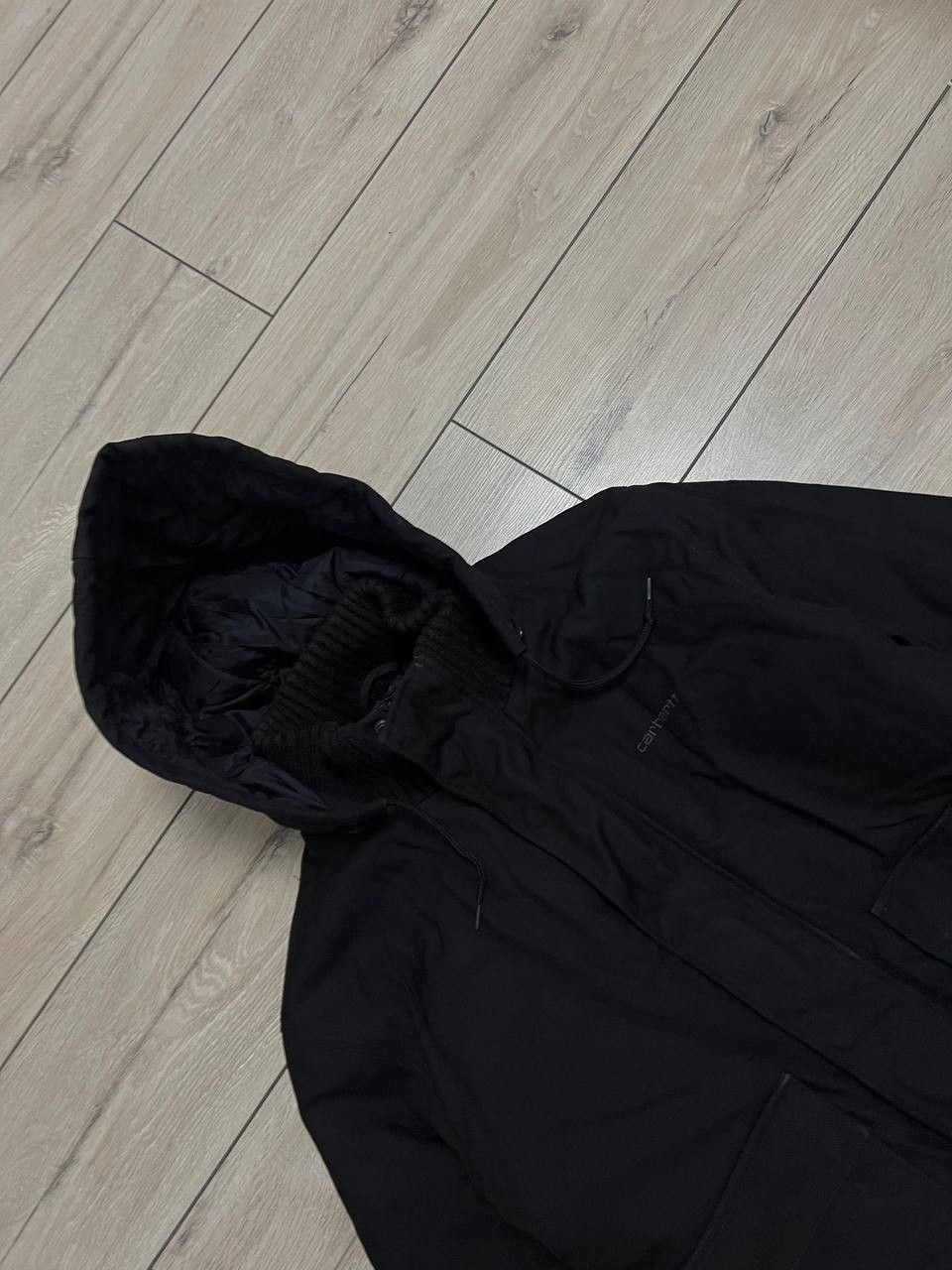 Carhartt Men's Carhartt Ranger Cordura heavy black hooded jacket sz L Size US L / EU 52-54 / 3 - 6 Thumbnail