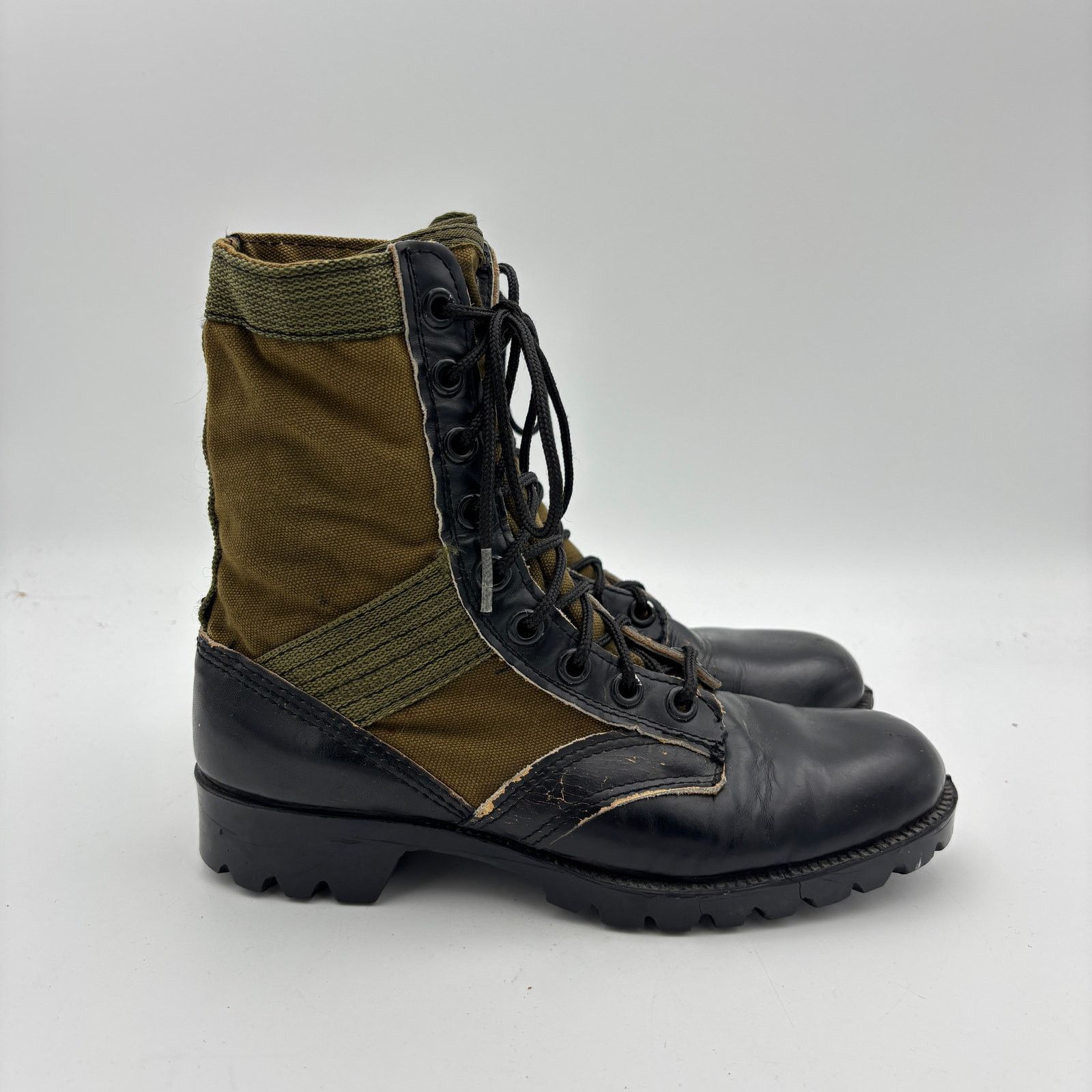 Vintage Vintage Vietnam War Military Jungle Combat Boots 5R Third Size US 5 / EU 37 - 3 Thumbnail