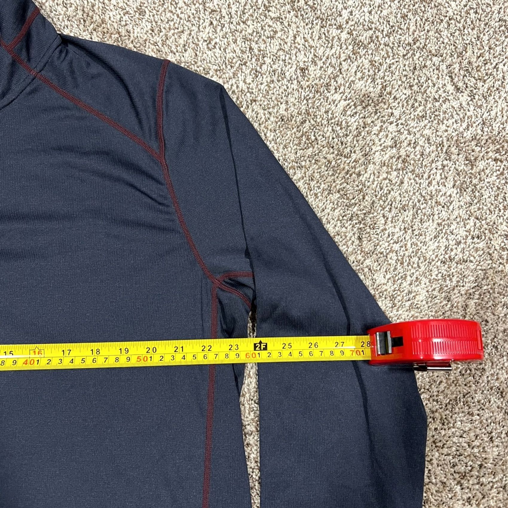 Rhone Rhone Session 1/4 Zip Pullover 2XL XXL Blue Long Sleeve Breathable Lightweight Size US XXL / EU 58 / 5 - 3 Thumbnail