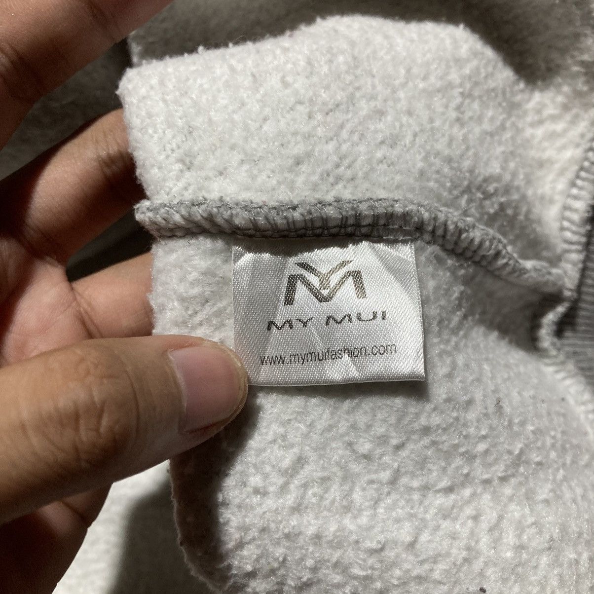 Japanese Brand 2000s My Mui Distressed Fur Ziphoodie Grey Ifsixwasnine Lgb Size US XL / EU 56 / 4 - 14 Thumbnail