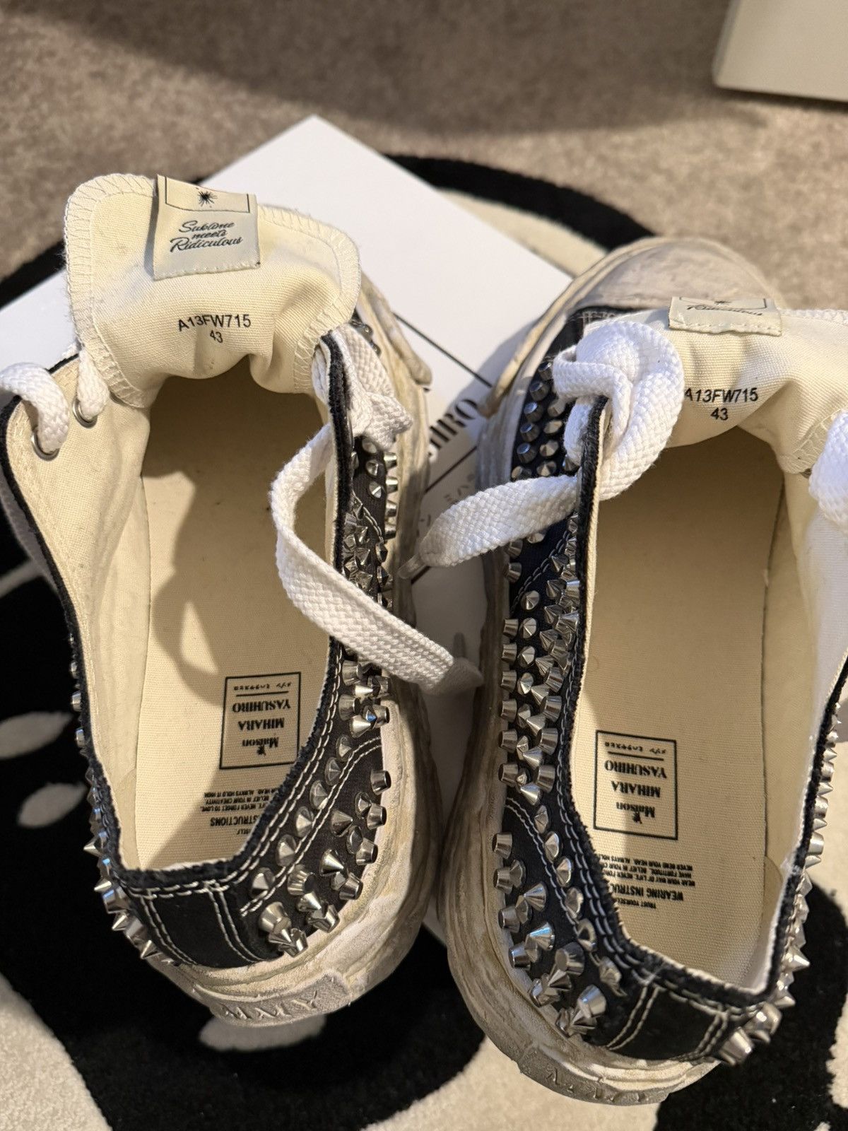 Maison MIHARA YASUHIRO Maison Mihara Peterson 23, OG sole Size US 10 / EU 43 - 5 Thumbnail
